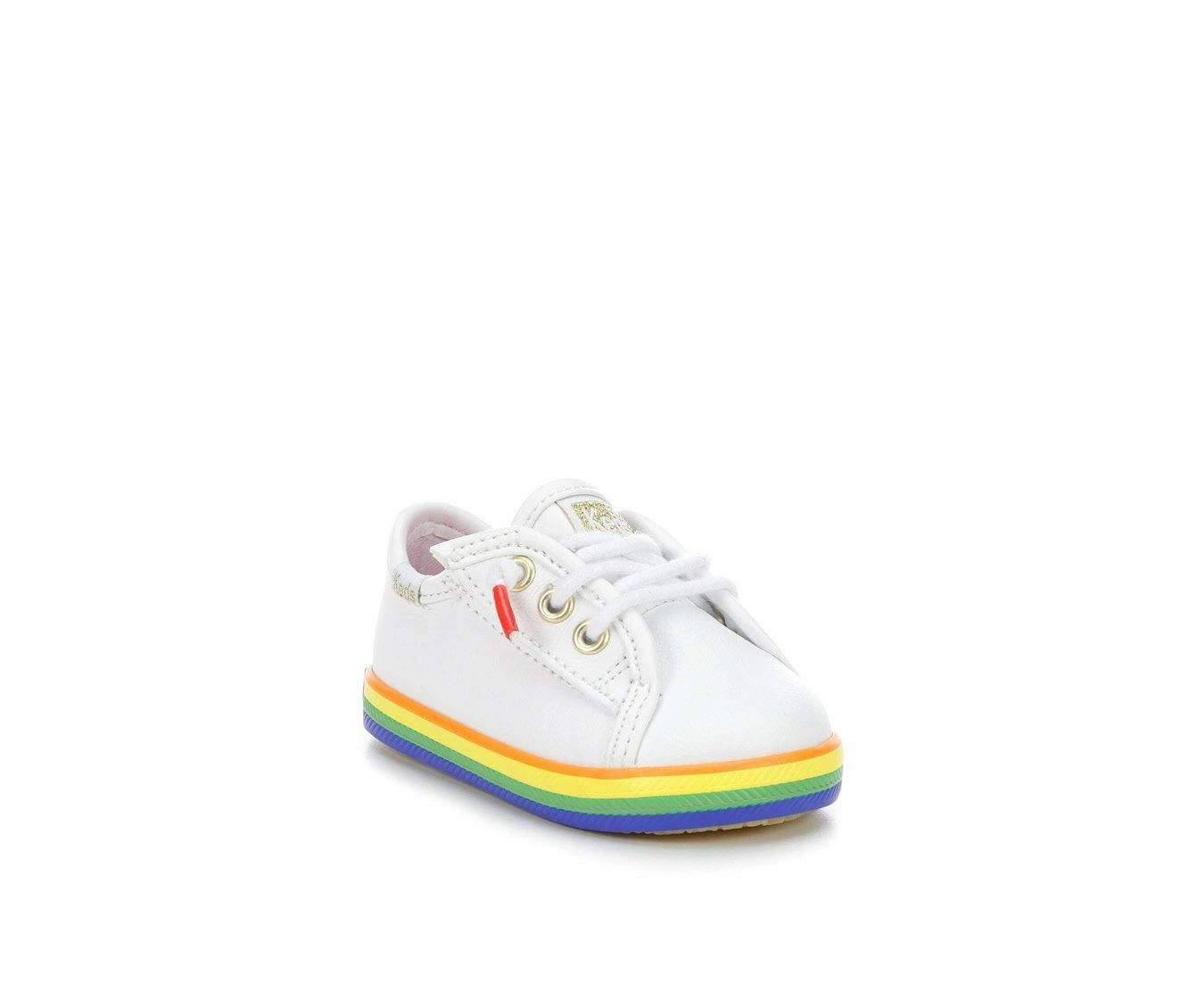 Wholesale ๐ Girls' Keds Infant & Toddler Kickstart Crib ๐ Shoes White/Rainbow โ - Image 3