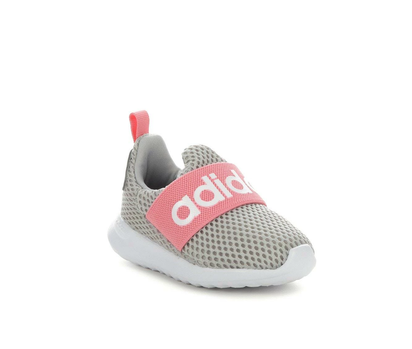 New โค๏ธ Girls' Adidas Toddler Lite Racer Adapt 4.0 Sustainable Running ๐ Shoes Grey/Grey/Pop ๐งจ - Image 3