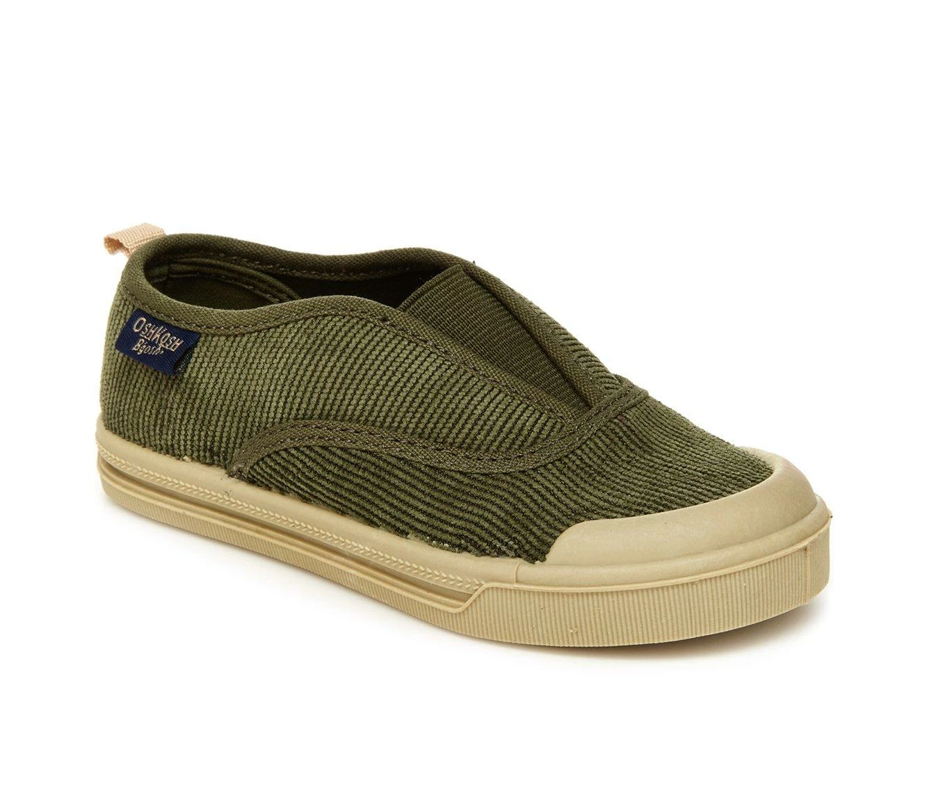 Cheap ๐ Kids' OshKosh B'gosh Toddler & Little Kid Fishar Slip-On ๐ Sneakers Olive ๐ - Image 3