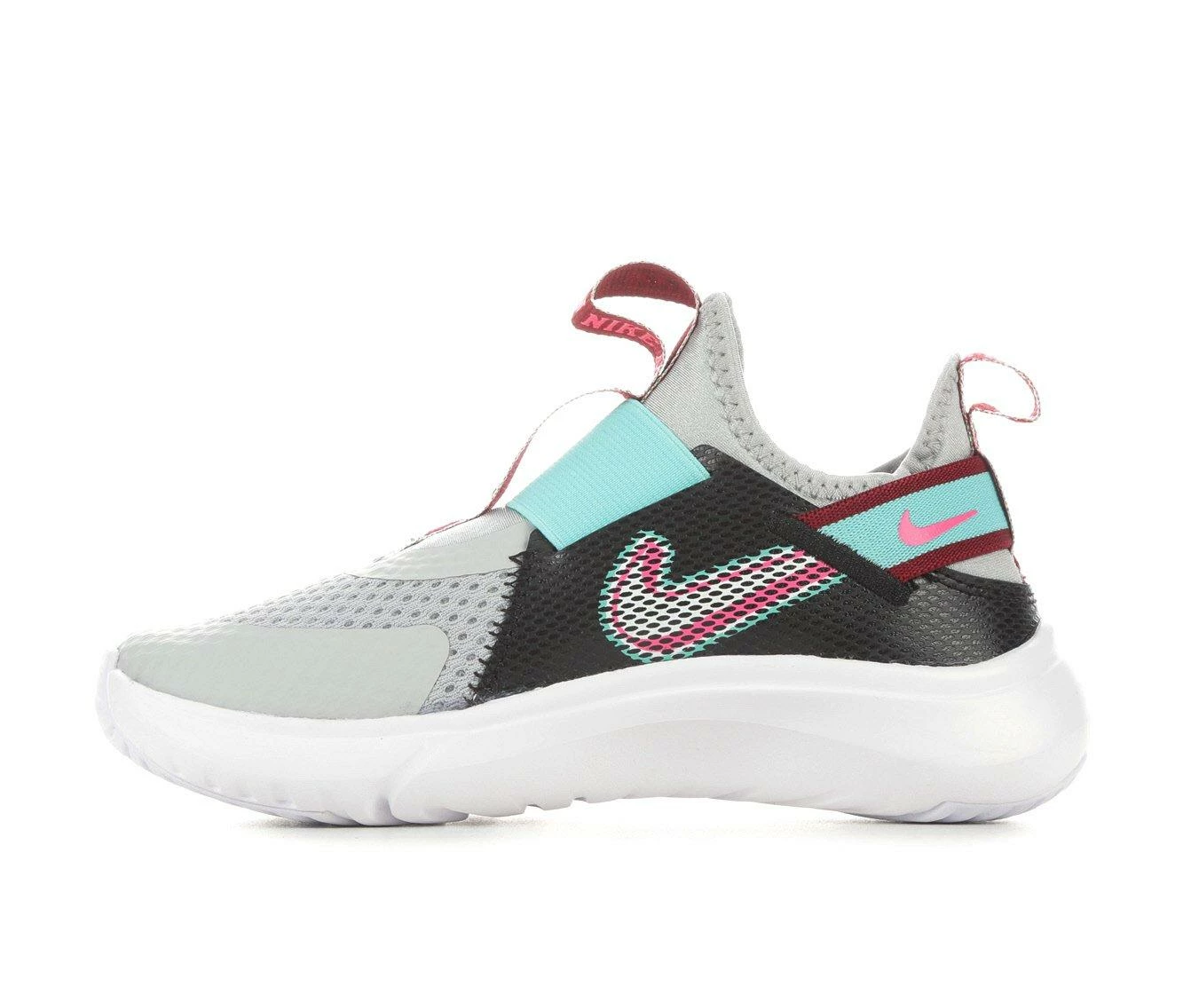 Buy 😍 Girls' Nike Little Kid Flex Plus SE Running 👟 Shoes Gry/Wht/Bk/Turq 🤩 - Image 4