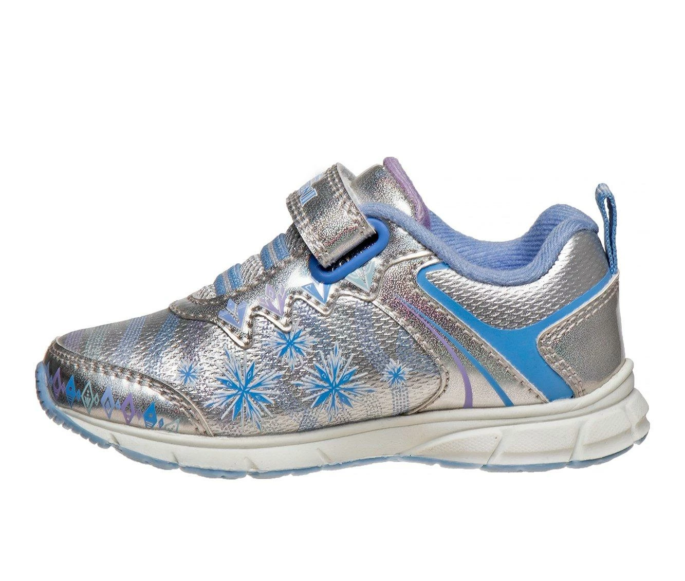 Coupon ๐ฅ Girls' Disney Toddler & Little Kid CH87377C Frozen II Light-Up ๐ Sneakers Silver/Blue ๐ - Image 4