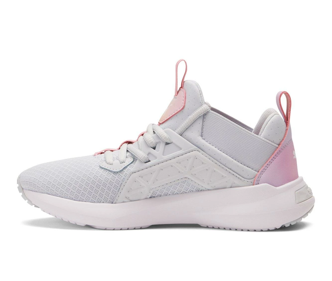 Best deal ๐ Girls' Puma Big Kid Enzo Softride Prismatic Jr. ๐ Sneakers Air/Peony/White ๐ - Image 4