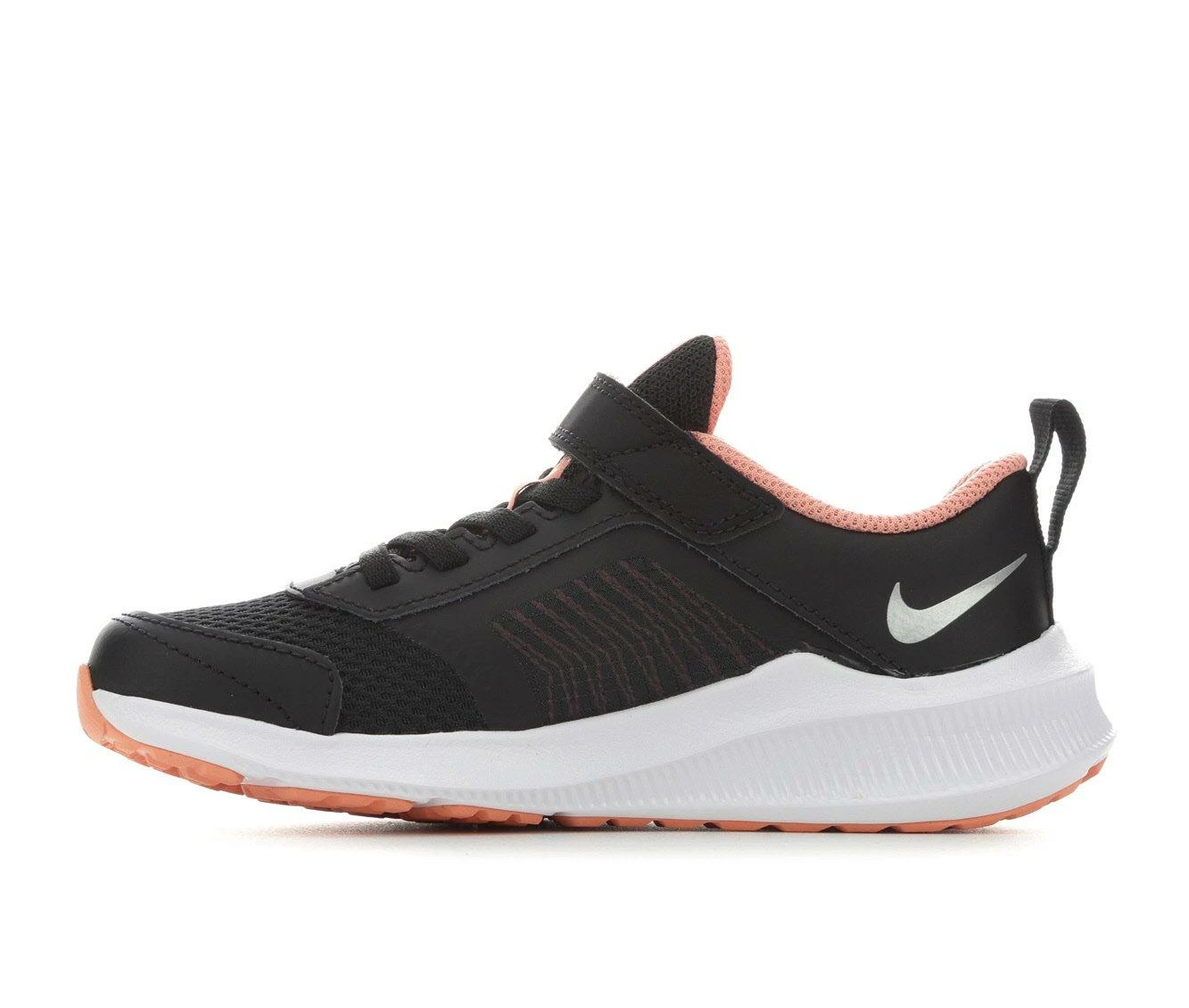 Cheapest ๐งจ Girls' Nike Little Kid Downshifter 11 Running ๐ Shoes Black/Peach/Wht ๐ - Image 4
