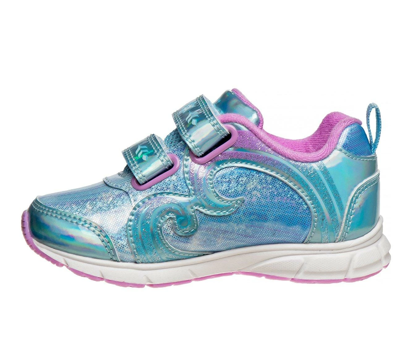 Outlet ๐ Girls' Disney Toddler & Little Kid CH87842C Frozen II Light-Up ๐ Sneakers Blue ๐ฏ - Image 4