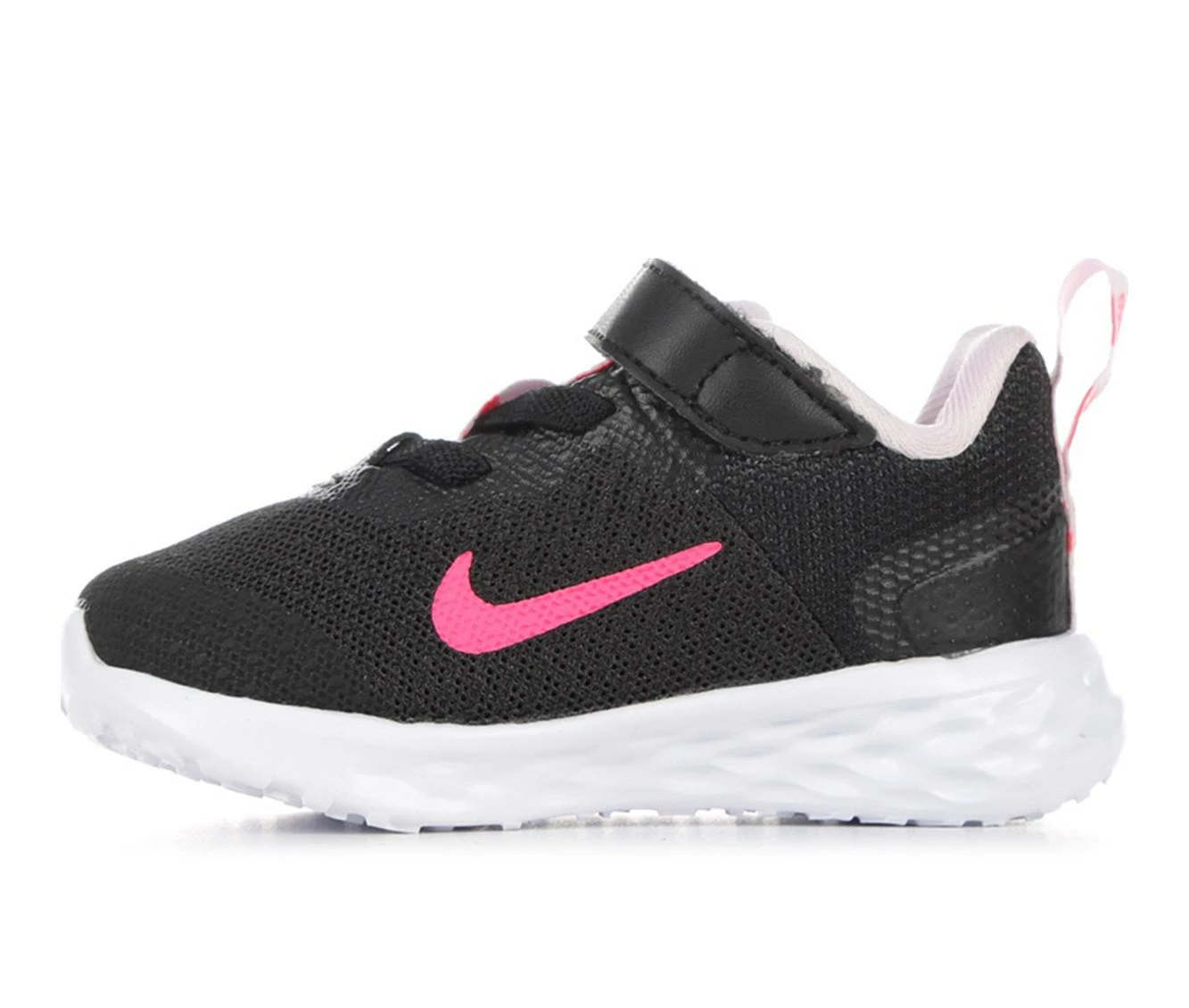 New ๐ Girls' Nike Infant & Toddler Revolution 6 Running ๐ Shoes Black/PinkFoam โญ - Image 4