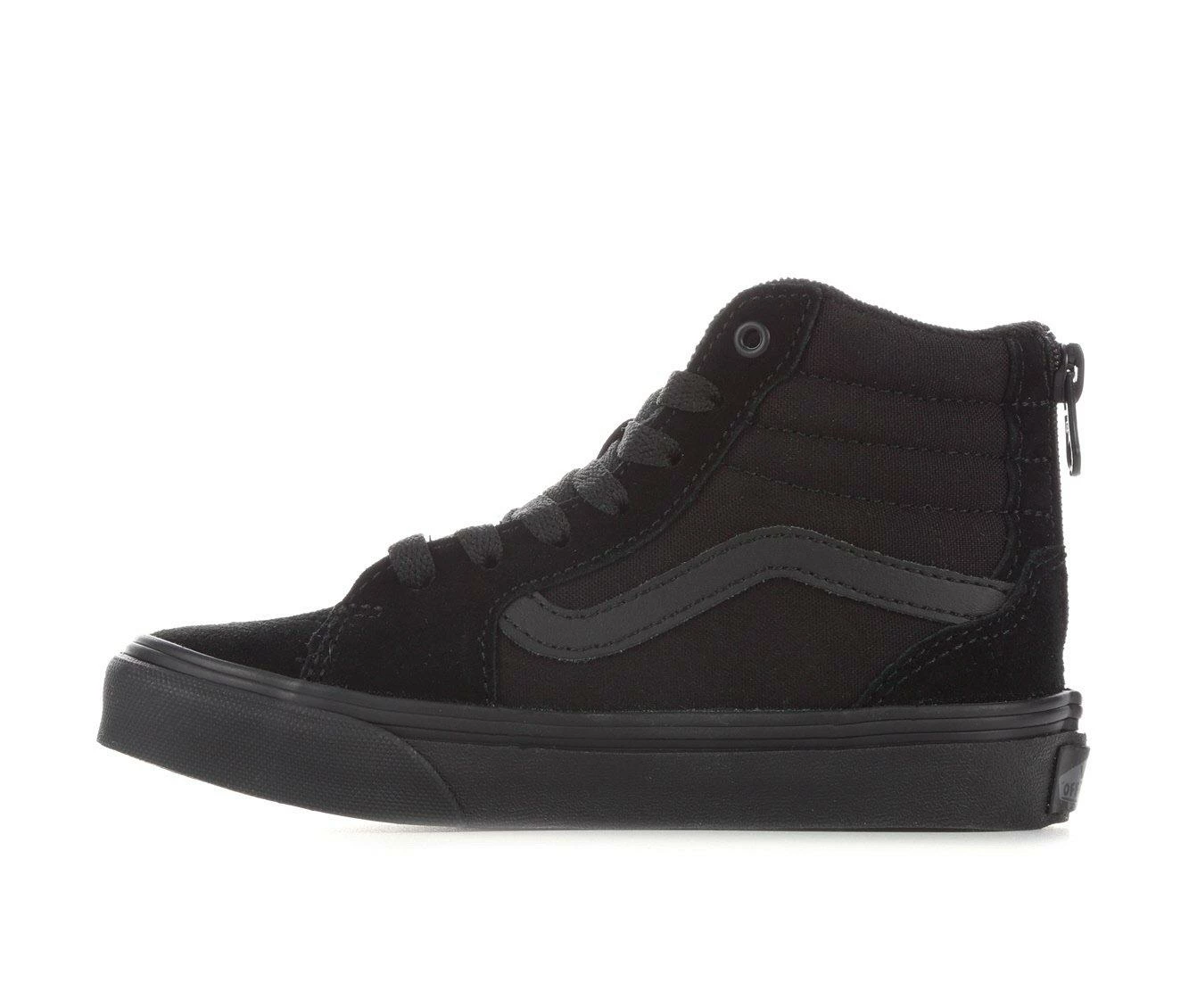 Best Sale ๐ Kids' Vans Little Kid & Big Kid Filmore High-Top Zip ๐ Sneakers Black/Black โค๏ธ - Image 4