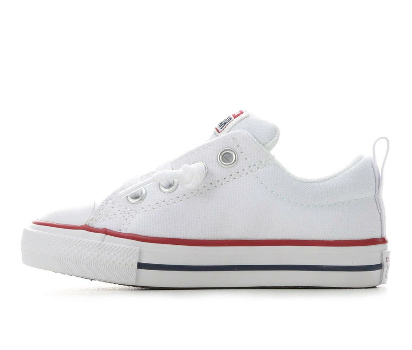 Cheap ๐ Kids' Converse Infant & Toddler Chuck Taylor All Star Street Ox ๐ Sneakers Optical White โค๏ธ - Image 4