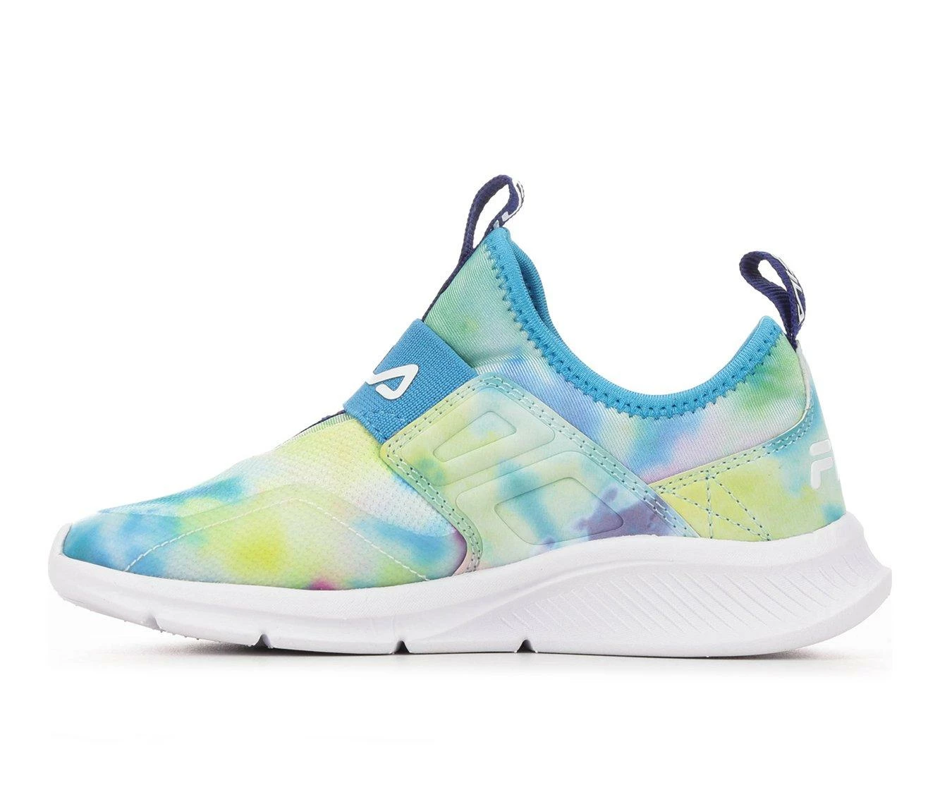 Best Pirce ๐ Girls' Fila Little Kid & Big Kid Landbuzzer Running ๐ Shoes Green/Blue/Wht โ - Image 4