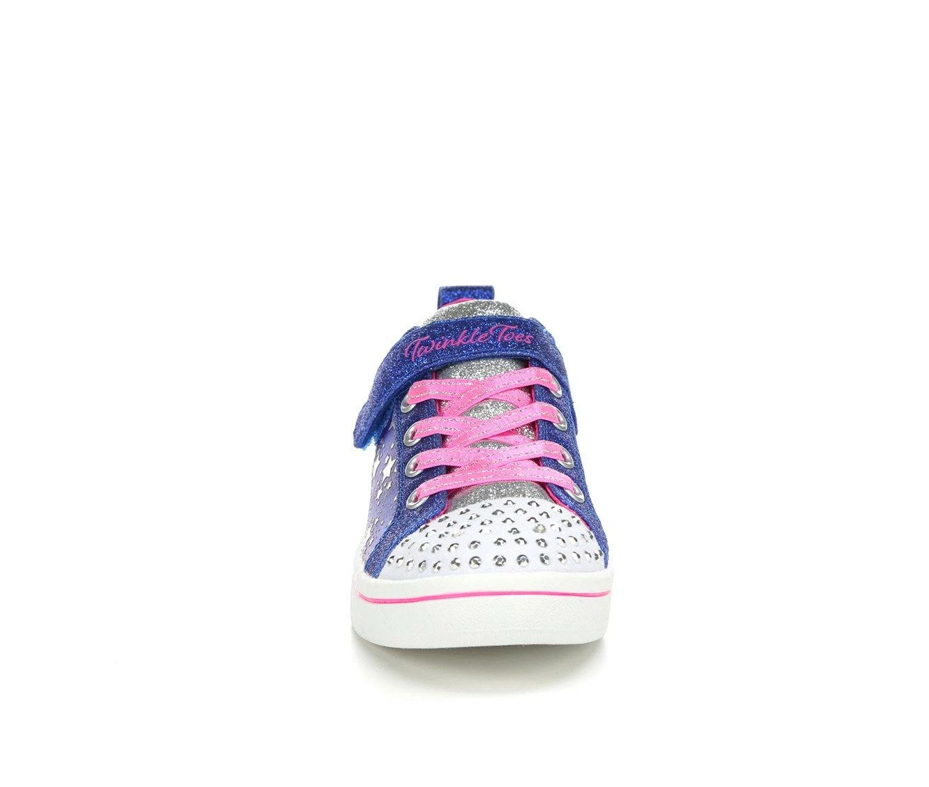Wholesale ๐ฅฐ Girls' Skechers Little Kid Sparkle Rayz Twinkle Toes Light-Up ๐ Sneakers Blue Multi ๐คฉ - Image 4