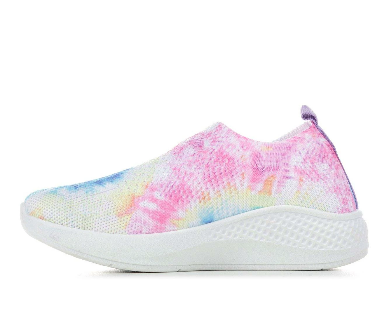 Outlet ๐งจ Girls' Paris Blues Little Kid & Big Kid Jolie Slip-On Wedge ๐ Sneakers Tie Dye ๐ - Image 4
