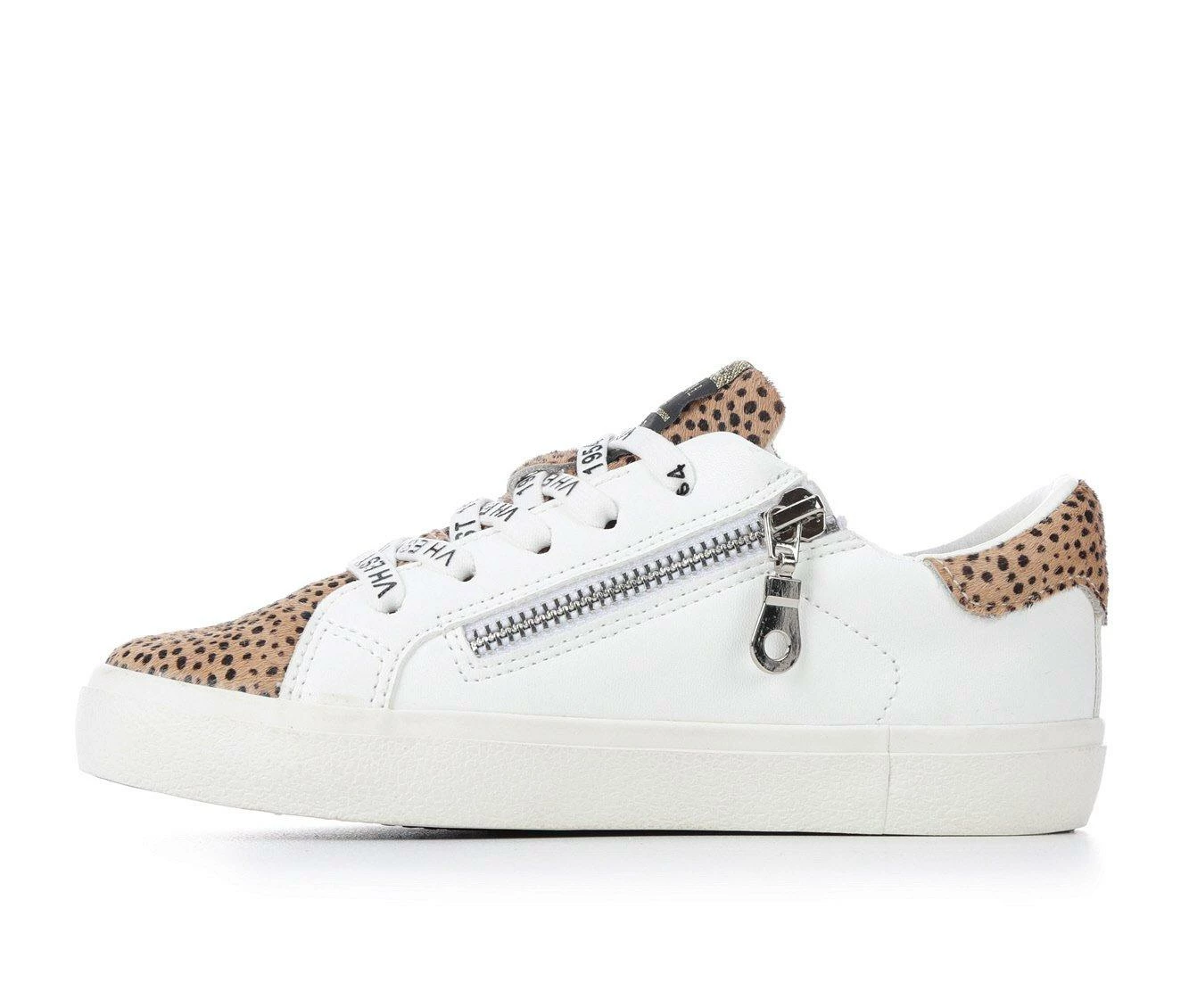 Cheap ๐ฅฐ Girls' VINTAGE HAVANA Little Kid & Big Kid Nina ๐ Sneakers White/Leopard โค๏ธ - Image 4