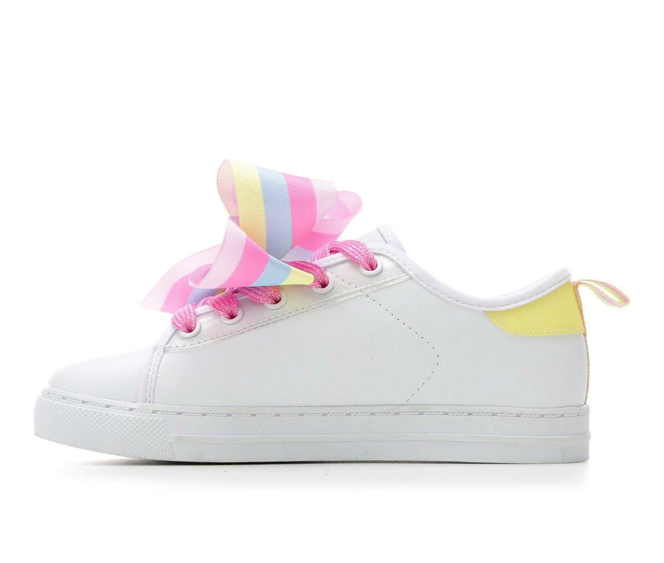 New π Girls' Nickelodeon Toddler & Little Kid & Big Kid JoJo Happy π Sneakers White π - Image 4