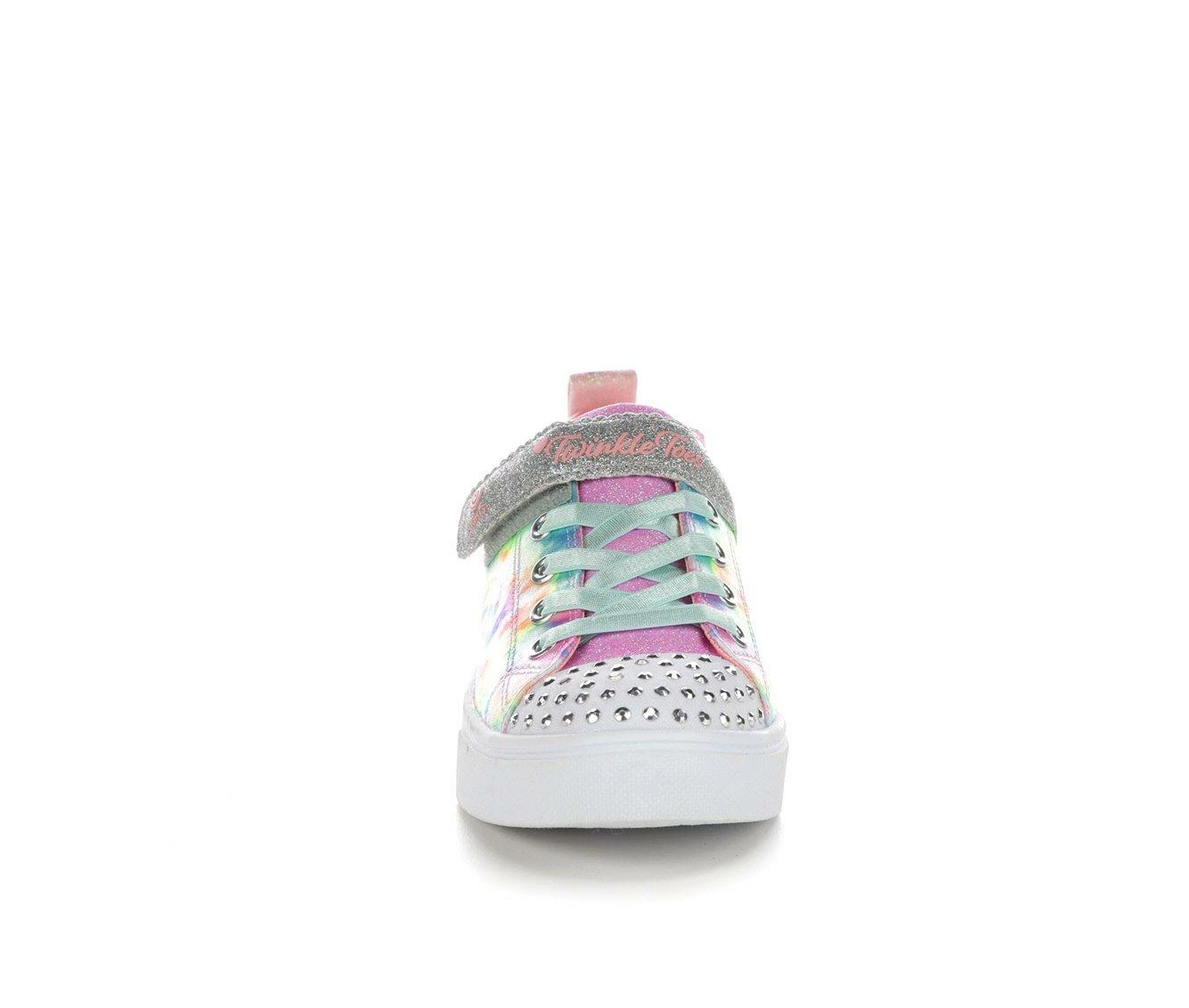 Hot Sale ๐ Girls' Skechers Little Kid & Big Kid Twinkle Stormy Bright Light-Up ๐ Sneakers Pink/Multi โ - Image 4