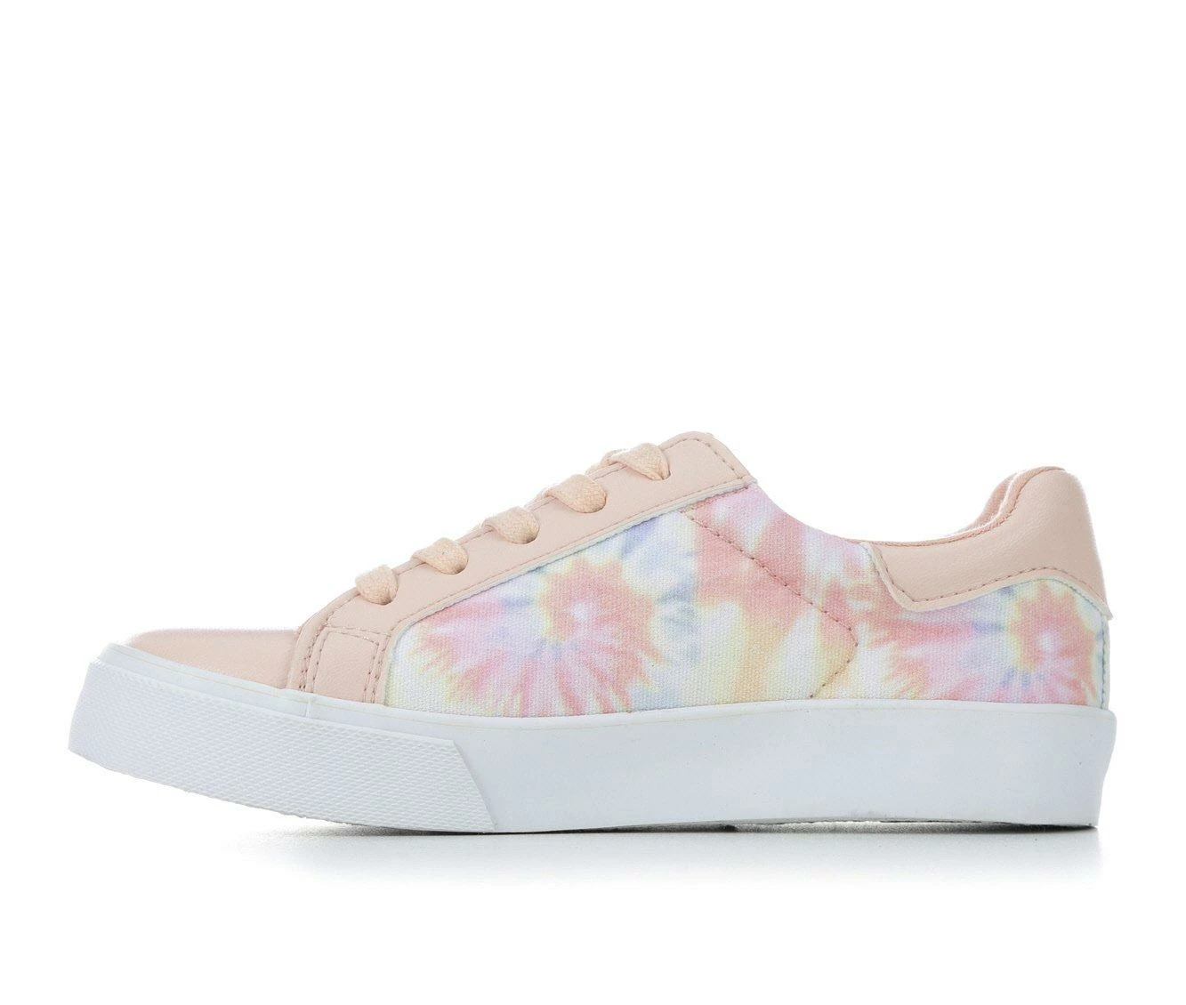 Cheap ๐ฏ Girls' Soda Little Kid & Big Kid Kara Platform ๐ Sneakers Pink Tie Dye โจ - Image 4