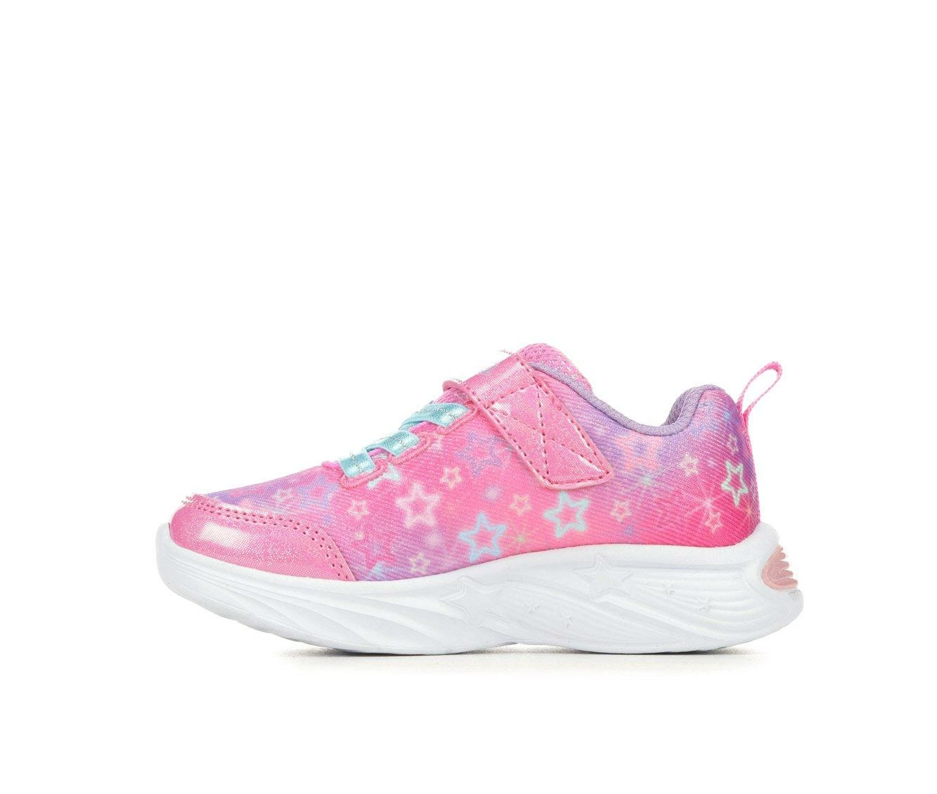 Outlet ๐ Girls' Skechers Toddler Star Sparks Light-Up ๐ Sneakers Pink/Multi ๐ - Image 4