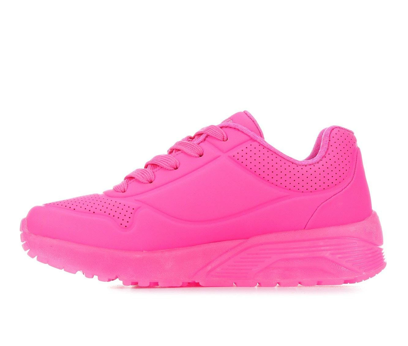 Coupon ๐ Girls' Skechers Little Kid & Big Kid Uno Ice Wedge ๐ Sneakers Hot Pink ๐ - Image 4