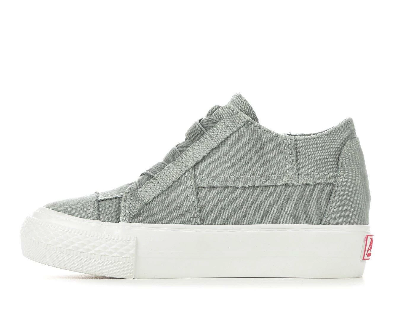 New ๐ Girls' Blowfish Malibu Little Kid & Big Kid Mamba Wedge ๐ Sneakers Sweet Grey ๐ - Image 4