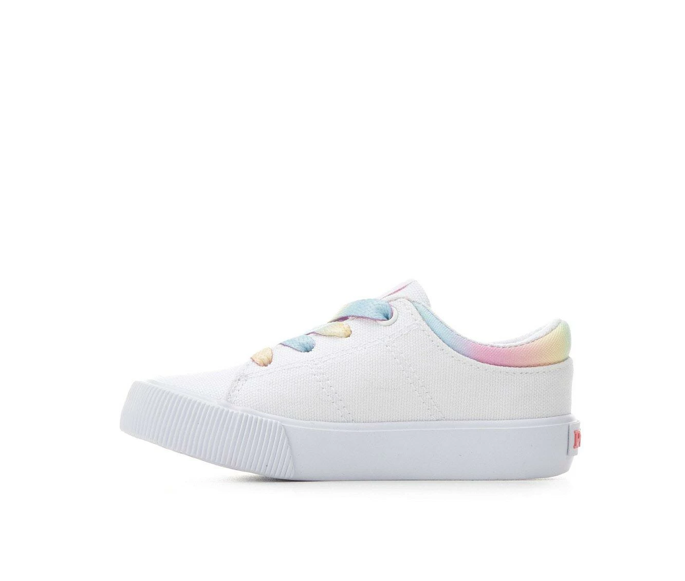 Cheap 🔥 Girls' Polo Toddler & Little Kid Elmwood 👟 Sneakers White/Rainbow 🤩 - Image 4