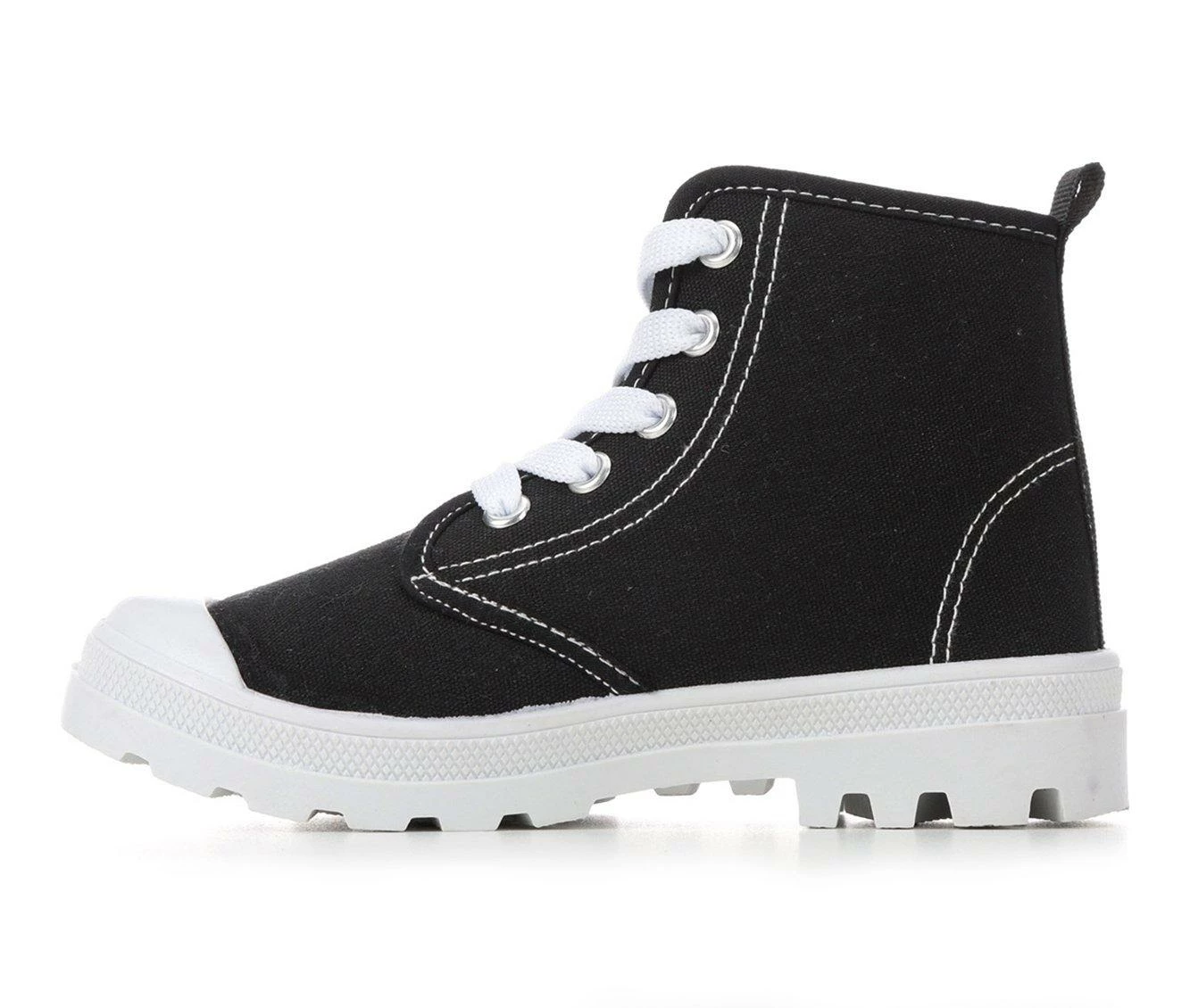 Outlet ๐ Girls' Paris Blues Little Kid & Big Kid Pollie High-Top ๐ Sneakers Black โ - Image 4