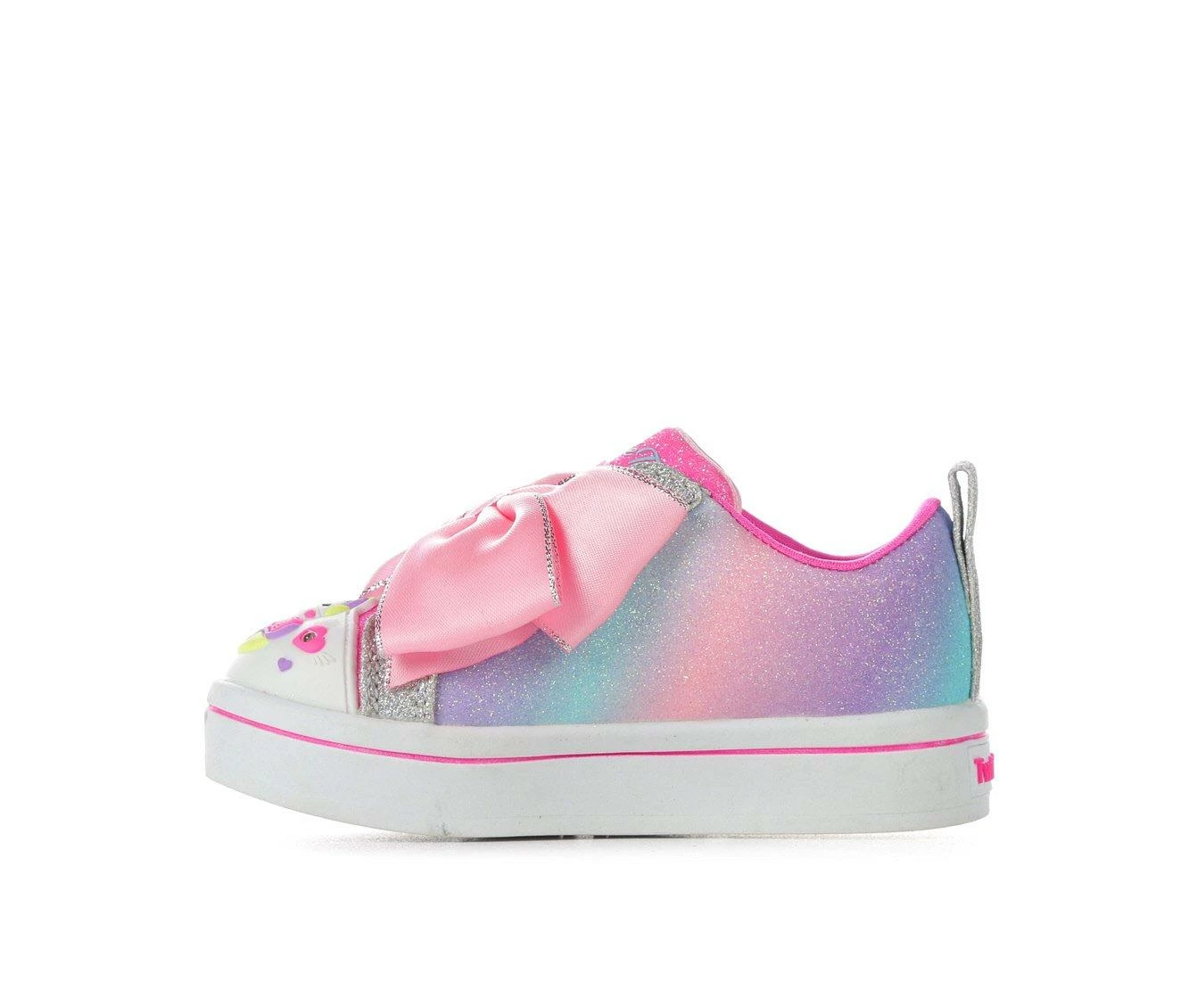 Best Pirce โ๏ธ Girls' Skechers Toddler & Little Kid Twi-Lites 2.0 Unicorn Light-Up ๐ Sneakers Pink Multi ๐ - Image 4