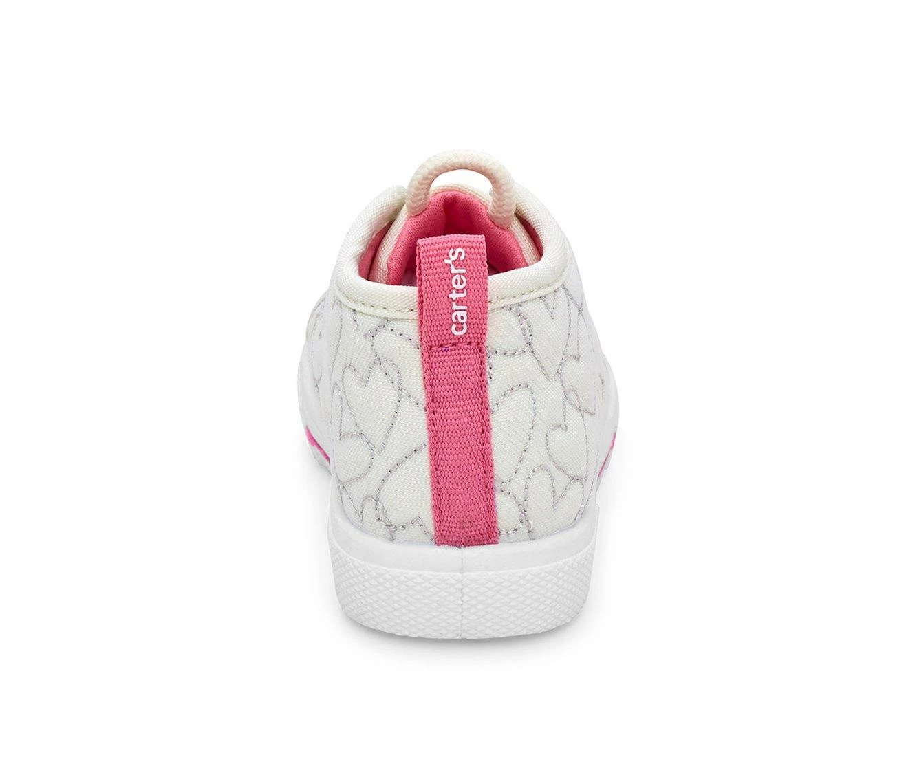 New ๐ Girls' Carters Infant & Toddler & Little Kid Ginger High-Top ๐ Sneaker ๐ฅพ Boots White ๐ - Image 4