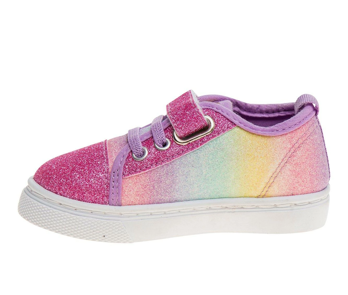 Cheapest ๐ Girls' Nanette Lepore Toddler Nina ๐ Sneakers Multi Glitter โค๏ธ - Image 4