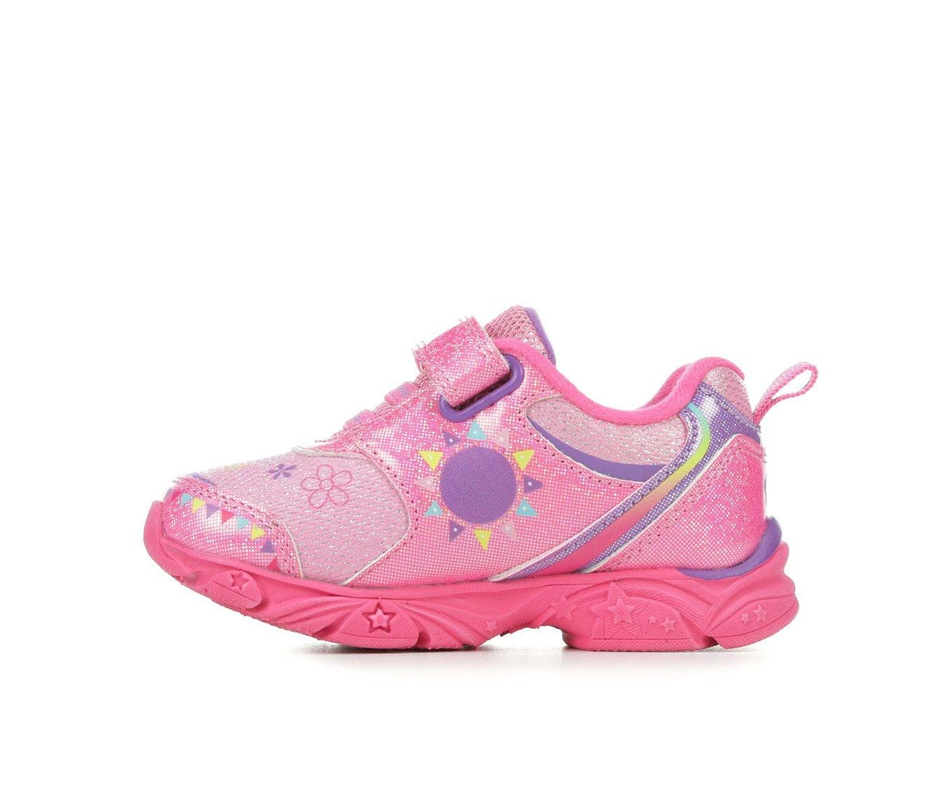 New π Girls' Nickelodeon Toddler & Little Kid Dora The Explorer 7 Light-Up π Sneakers Pink 𧨠- Image 4
