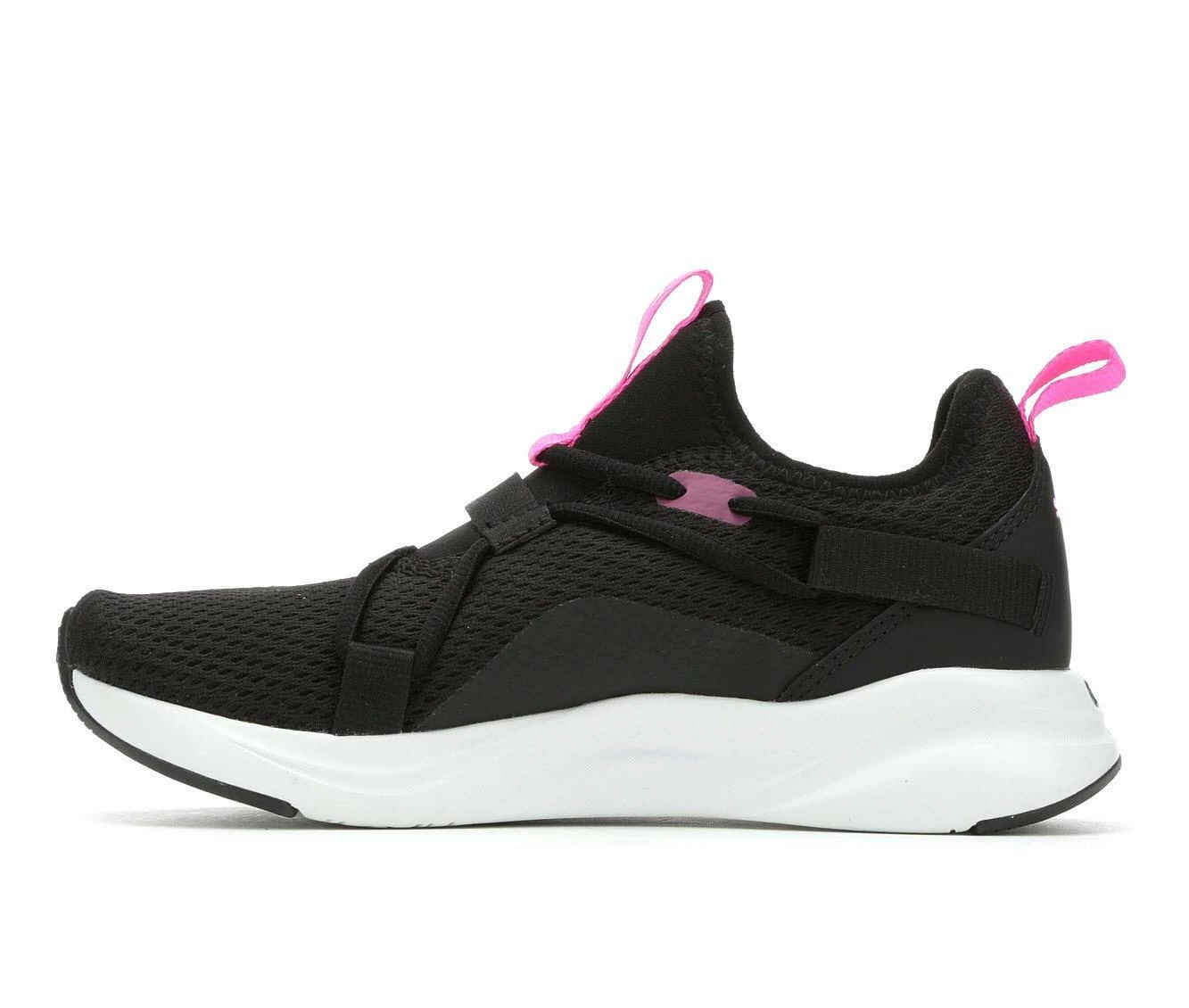 Cheap ๐คฉ Girls' Puma Big Kid Softride Rift Slip-On Running ๐ Shoes Blk/Pnk/Wht ๐คฉ - Image 4