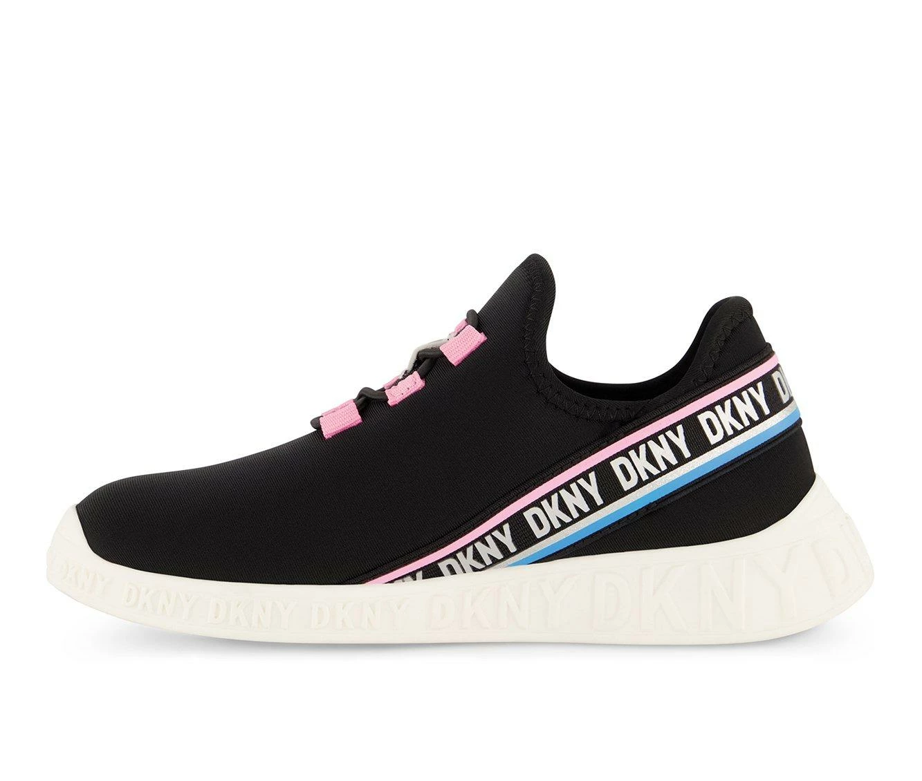 Buy ๐ Girls' DKNY Little Kid & Big Kid Allie Cool ๐ Sneakers Black ๐ฏ - Image 4