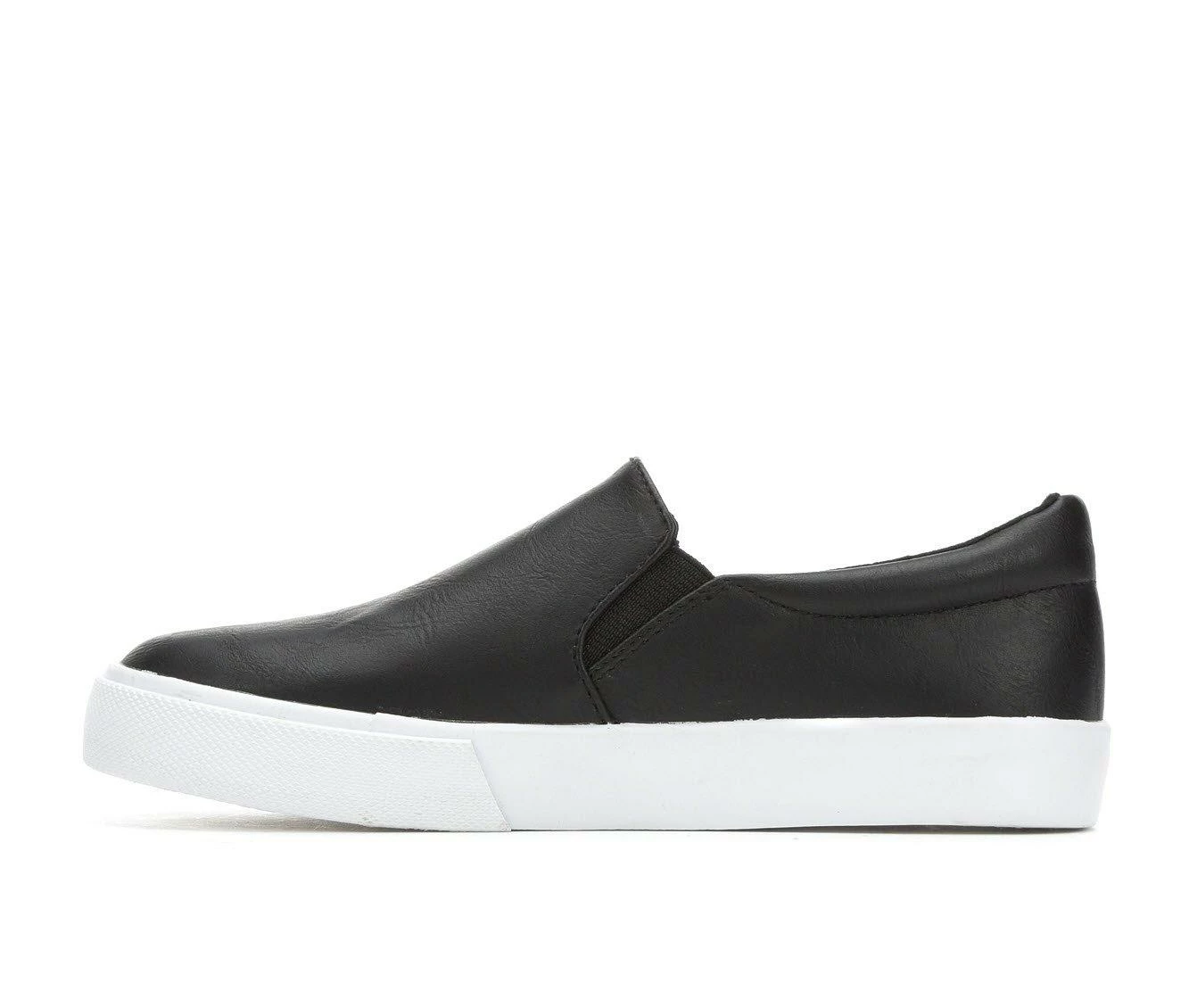 Outlet โ๏ธ Girls' Soda Toddler & Little Kid & Big Kid Reign Slip-On ๐ Sneakers Black โค๏ธ - Image 4