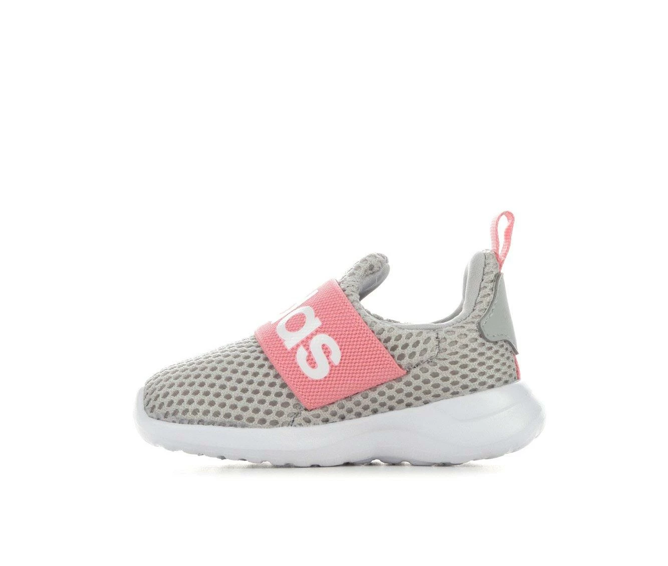 New โค๏ธ Girls' Adidas Toddler Lite Racer Adapt 4.0 Sustainable Running ๐ Shoes Grey/Grey/Pop ๐งจ - Image 4