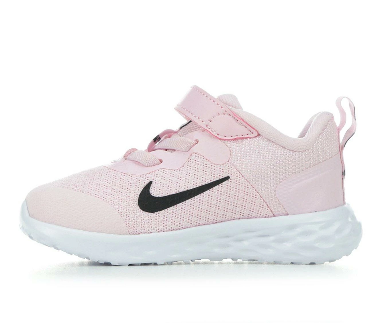 Coupon 💯 Girls' Nike Infant & Toddler Revolution 6 Sustainable Running 👟 Shoes PinkFoam/Black ✔️ - Image 4