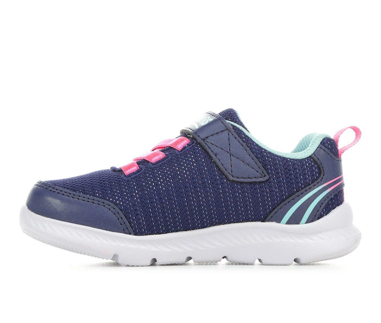 Flash Sale ๐ Girls' Skechers Toddler & Little Kid Comfy Flex 2.0 Running ๐ Shoes Navy/Pink ๐ฏ - Image 4