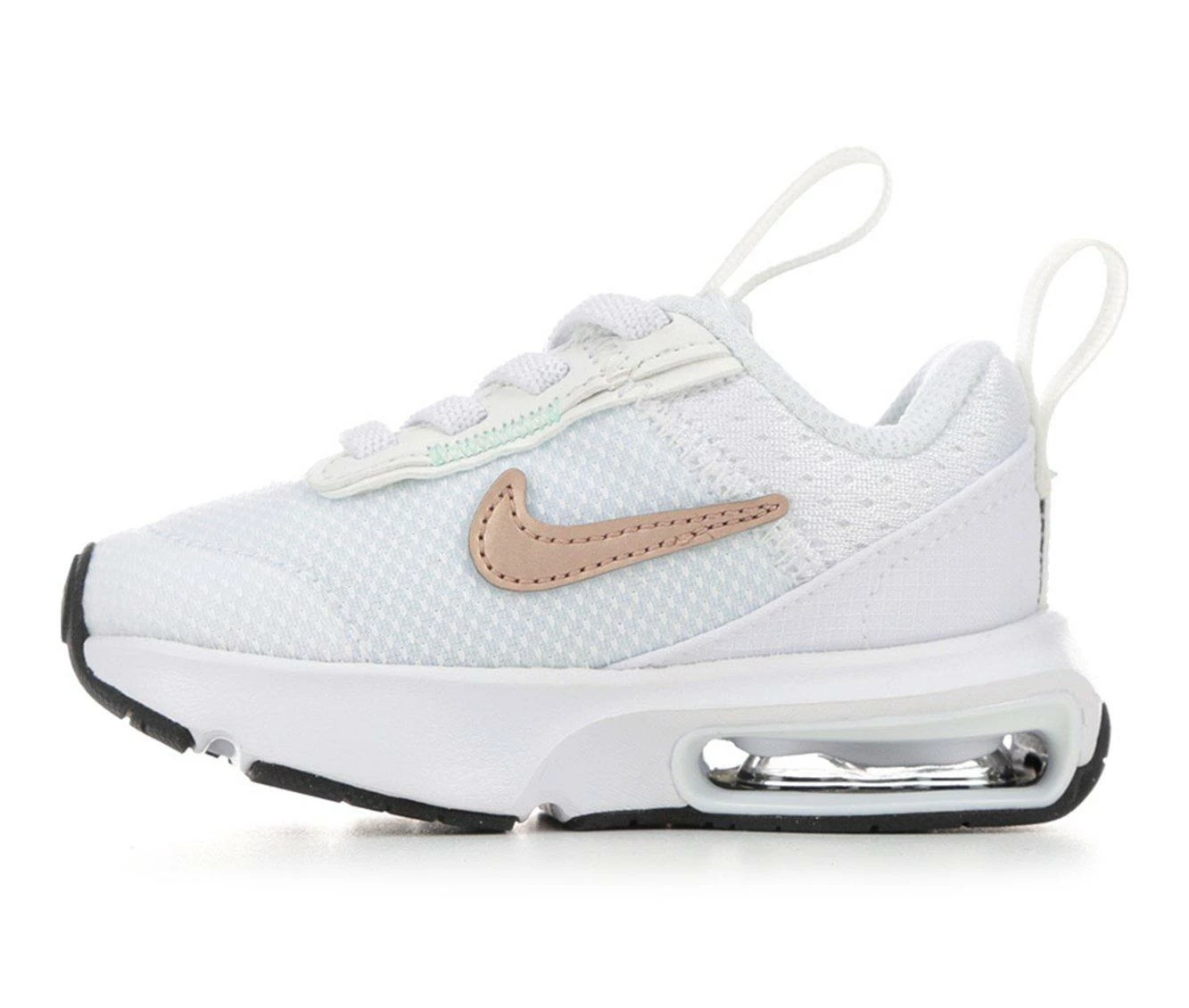 Outlet โ๏ธ Girls' Nike Infant & Toddler Air Max Interlock Slip-On Running ๐ Shoes Wht/Bronze/Mint โ - Image 4