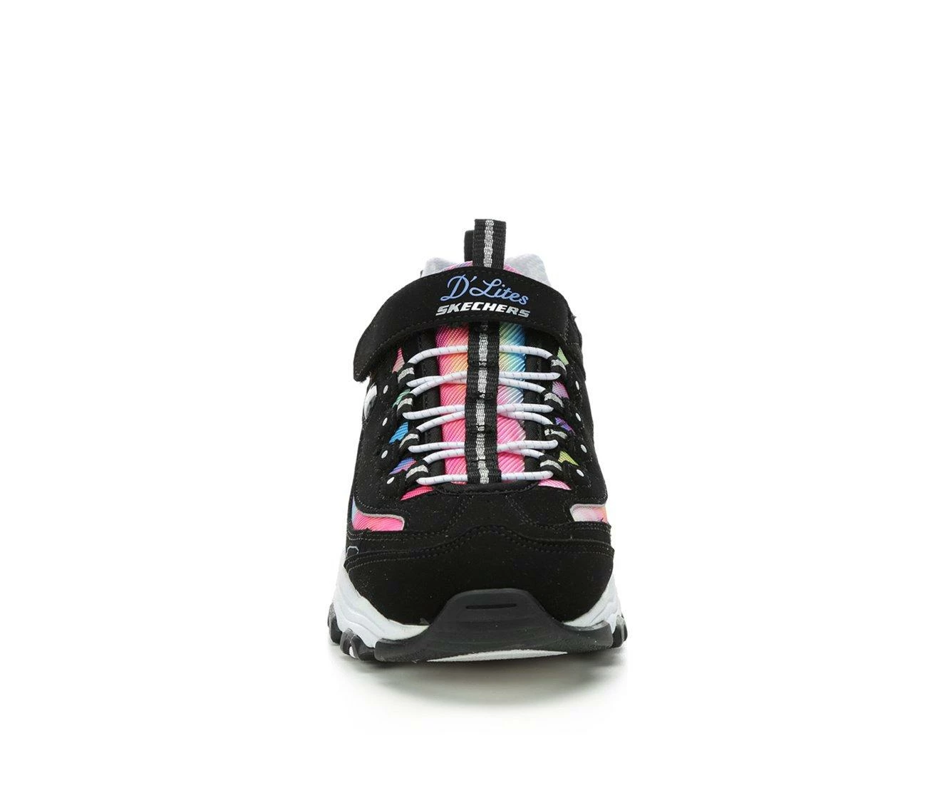 Top 10 ๐ Girls' Skechers Little Kid & Big Kid D'Lites Strap Running ๐ Shoes Black/Multi ๐คฉ - Image 5