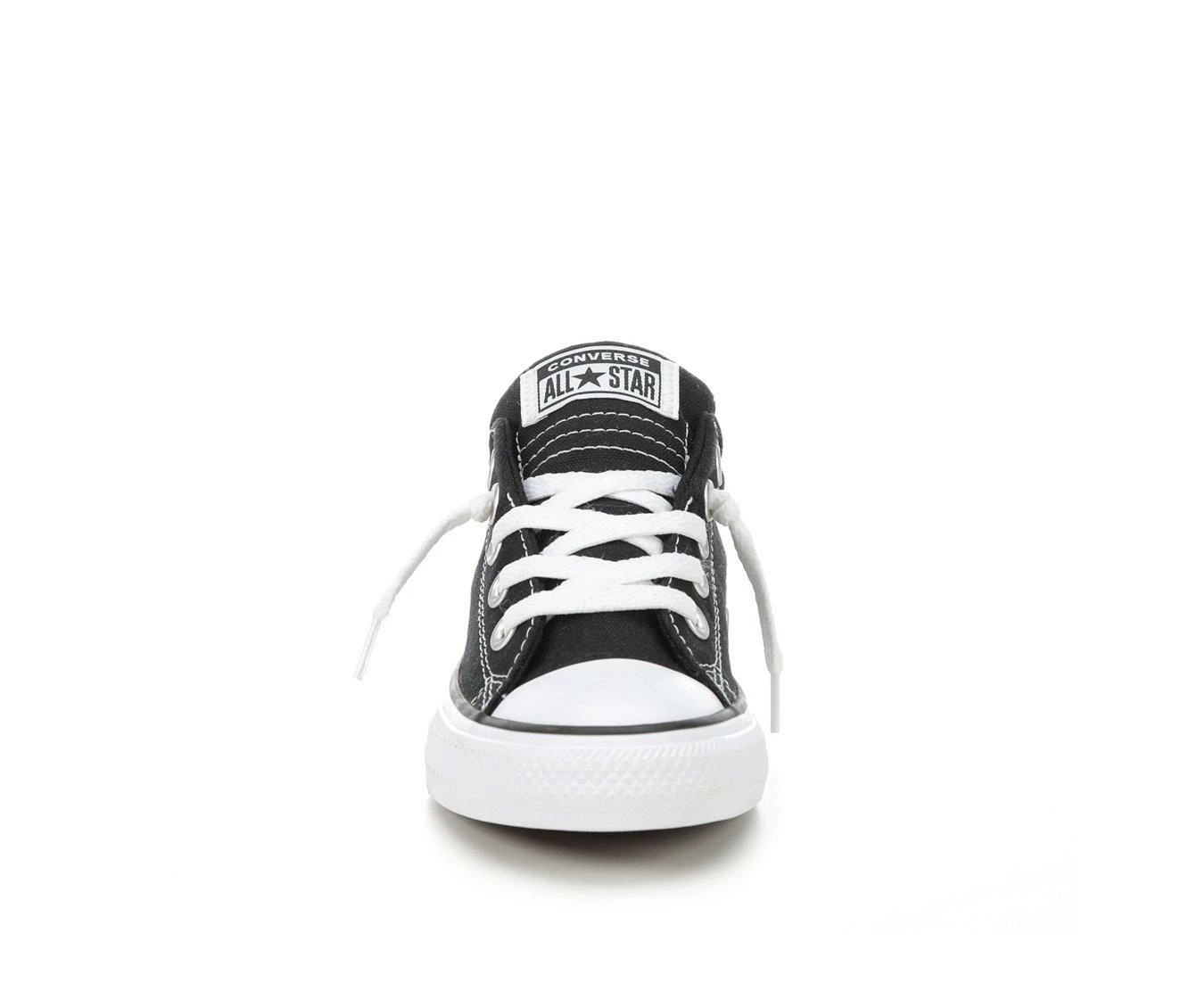 Brand new ๐ Kids' Converse Big Kid Chuck Taylor All Star Street Ox Slip-On ๐ Sneakers Black/White ๐คฉ - Image 5