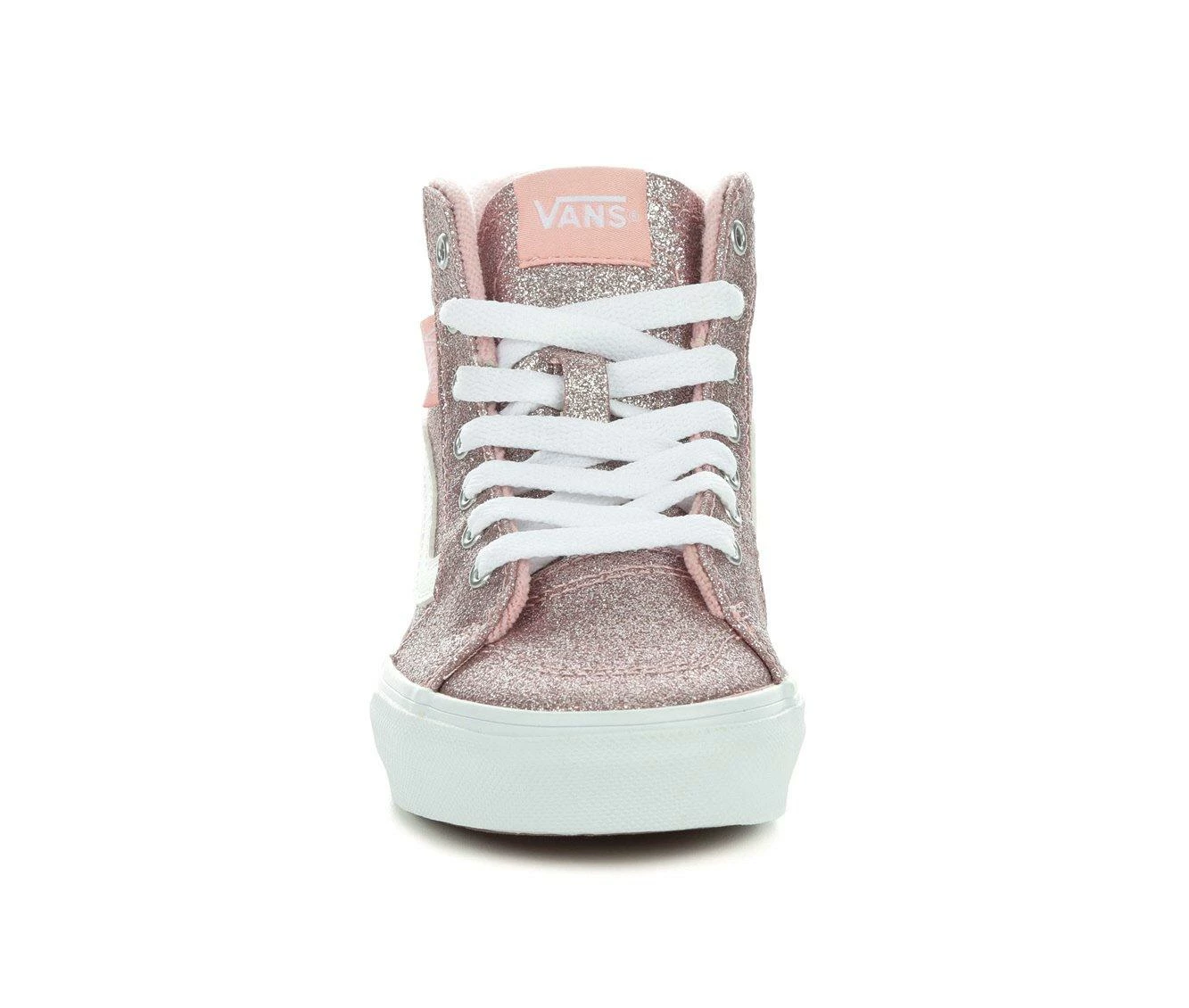 New ๐ฏ Girls' Vans Little Kid & Big Kid Filmore Platform High-Top ๐ Sneakers Pink Glitter ๐ฏ - Image 5
