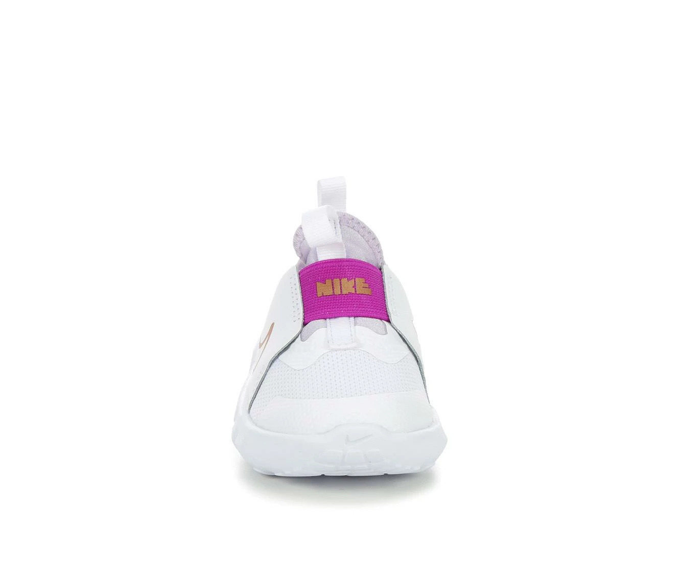 Buy ๐ Girls' Nike Toddler Flex Runner 2 Running ๐ Shoes Wht/Copper/Ppl ๐งจ - Image 5
