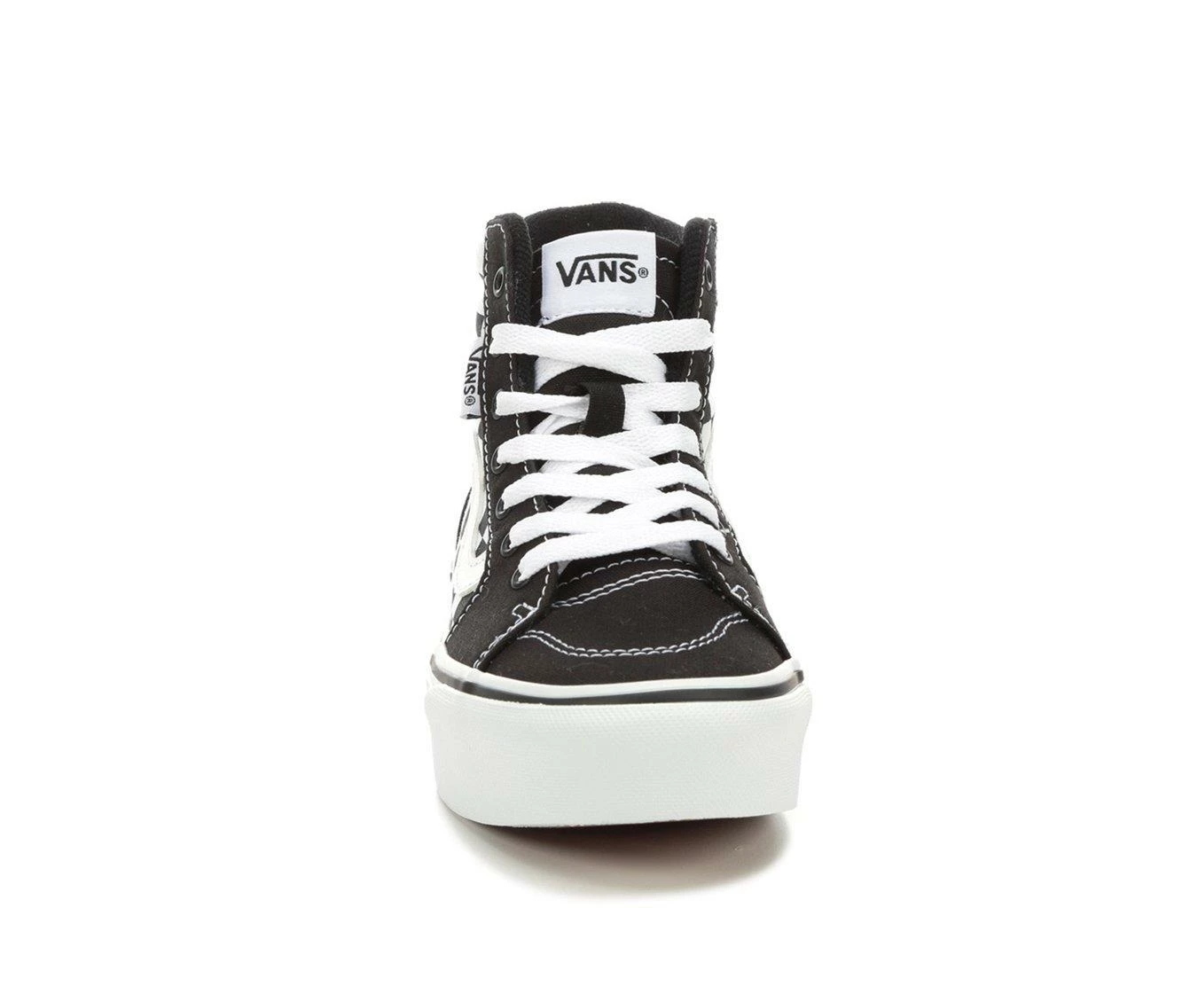Coupon โ Girls' Vans Little Kid & Big Kid Filmore Hi Platform ๐ Sneakers Blk/Wht/Check ๐ - Image 5