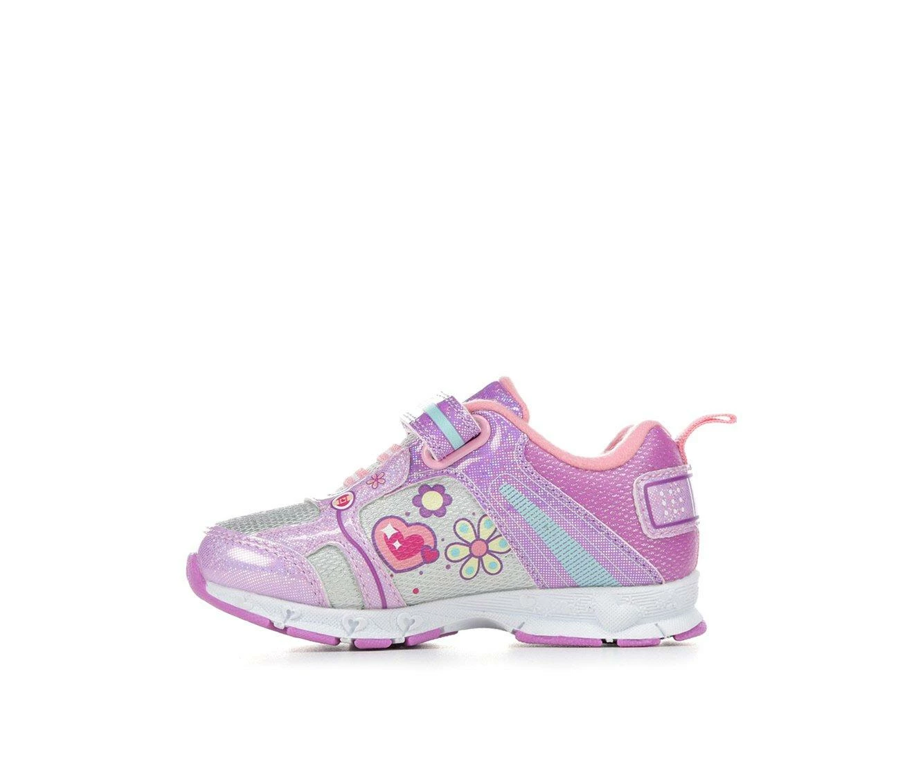 Cheapest โค๏ธ Girls' Disney Toddler & Little Kid Doc McStuffins 15 Light-Up ๐ Sneakers Pink/Purple ๐ - Image 5