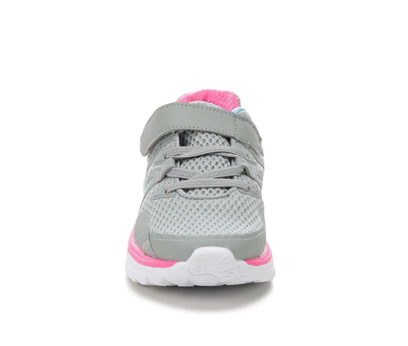 Wholesale ๐ Girls' Fila Little Kid & Big Kid Cybotic Strap Running ๐ Shoes Grey/Lavdr/Blue ๐ - Image 5