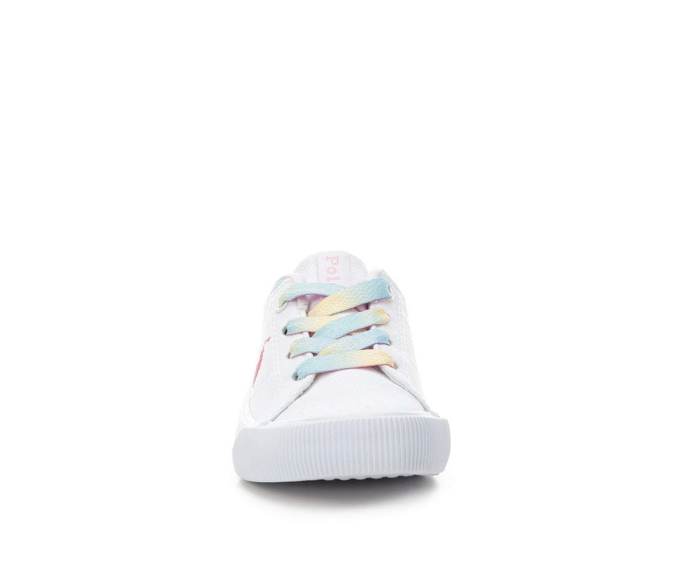 Cheap 🔥 Girls' Polo Toddler & Little Kid Elmwood 👟 Sneakers White/Rainbow 🤩 - Image 5