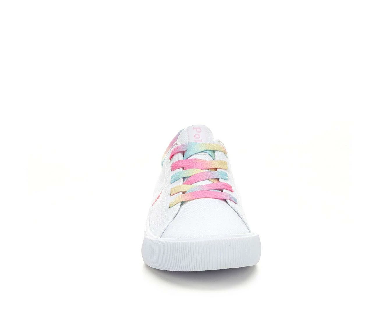 Deals ๐ฏ Girls' Polo Little Kid & Big Kid Elmwood ๐ Sneakers White/Rainbow ๐ - Image 5