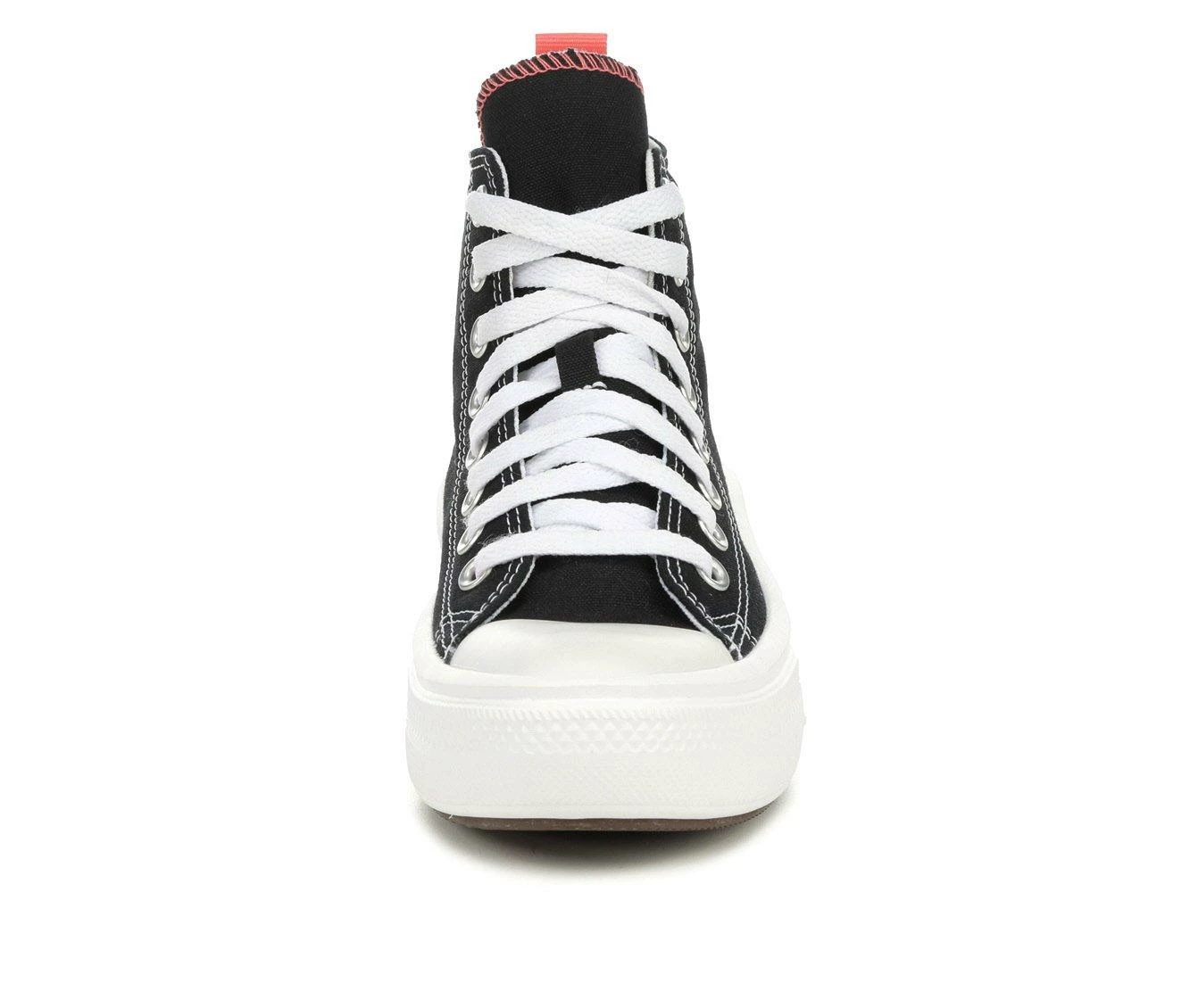 Promo ๐ Girls' Converse Big Kid Chuck Taylor All Star Move Hi Platform ๐ Sneakers Black/Pink/Wht โค๏ธ - Image 5