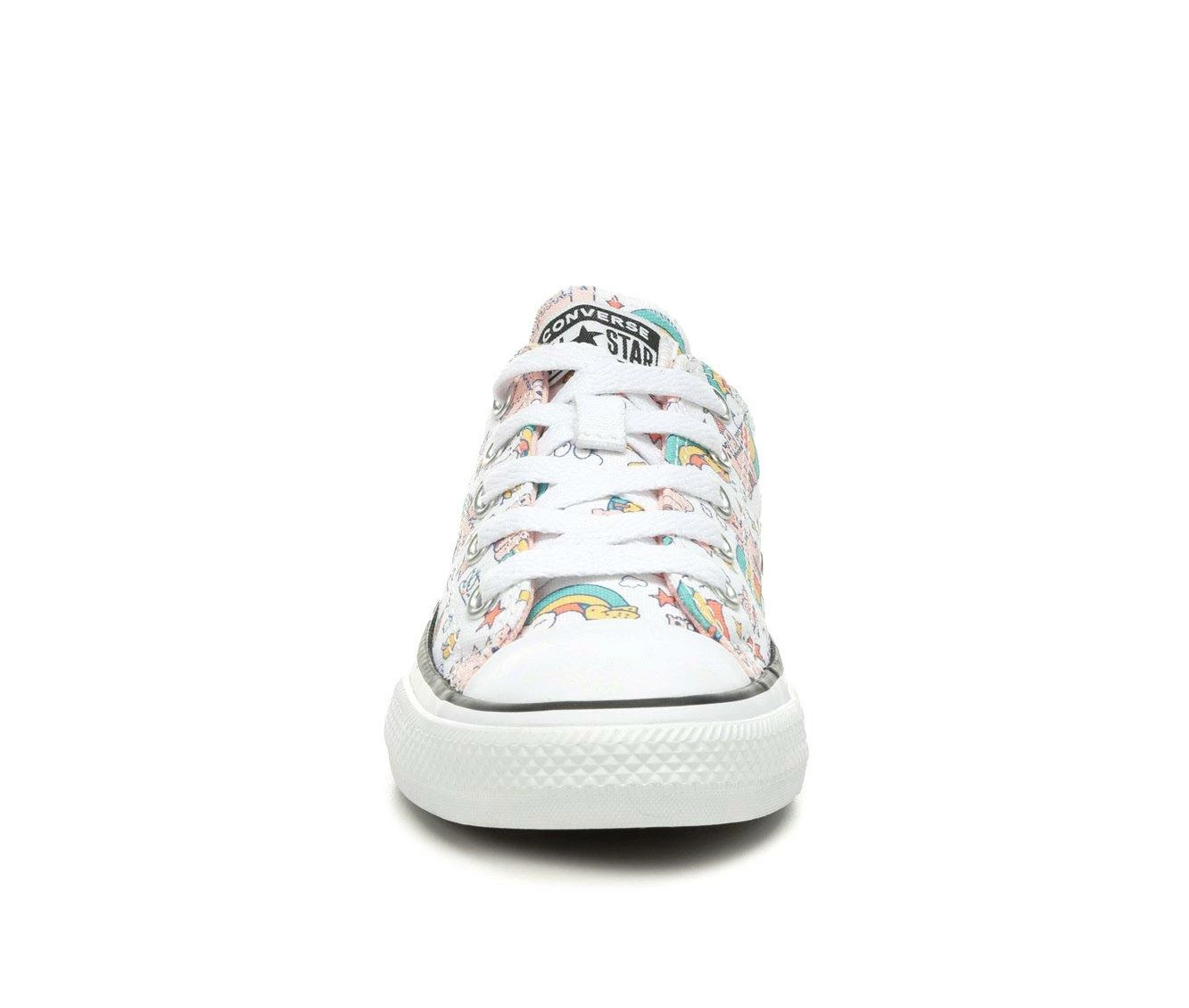 Discount ๐ฅ Girls' Converse Little Kid Chuck Taylor All Star Castle Ox ๐ Sneakers Wht/Pink/Teal ๐ - Image 5