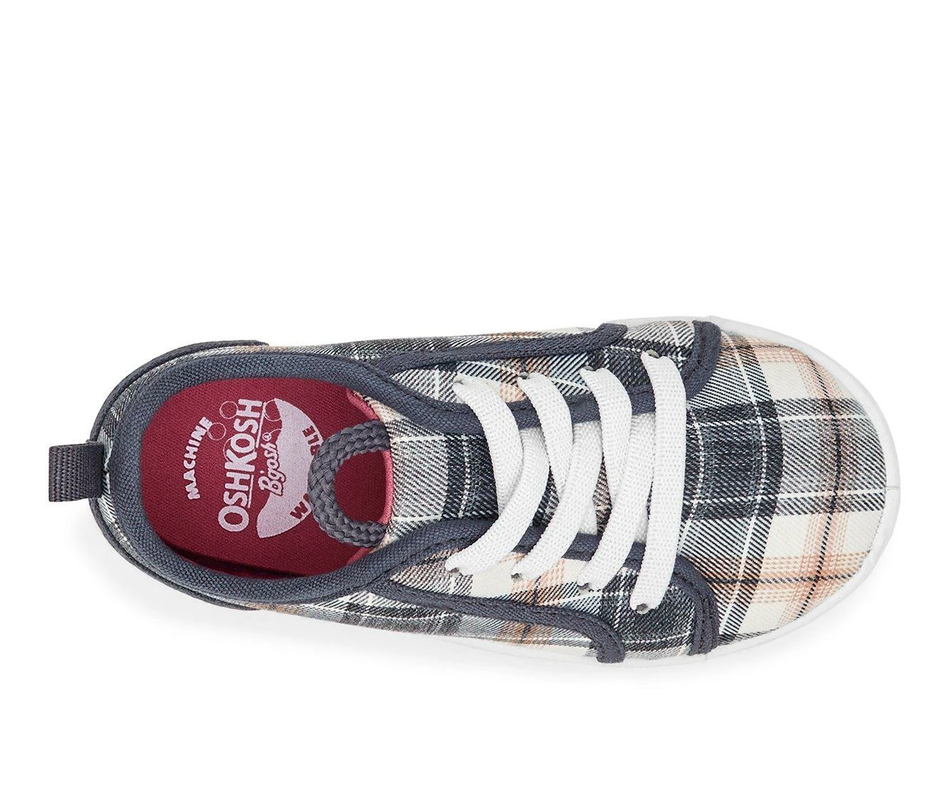 Buy ๐ Kids' OshKosh B'gosh Toddler & Little Kid Syrup ๐ Sneakers Plaid ๐ - Image 5