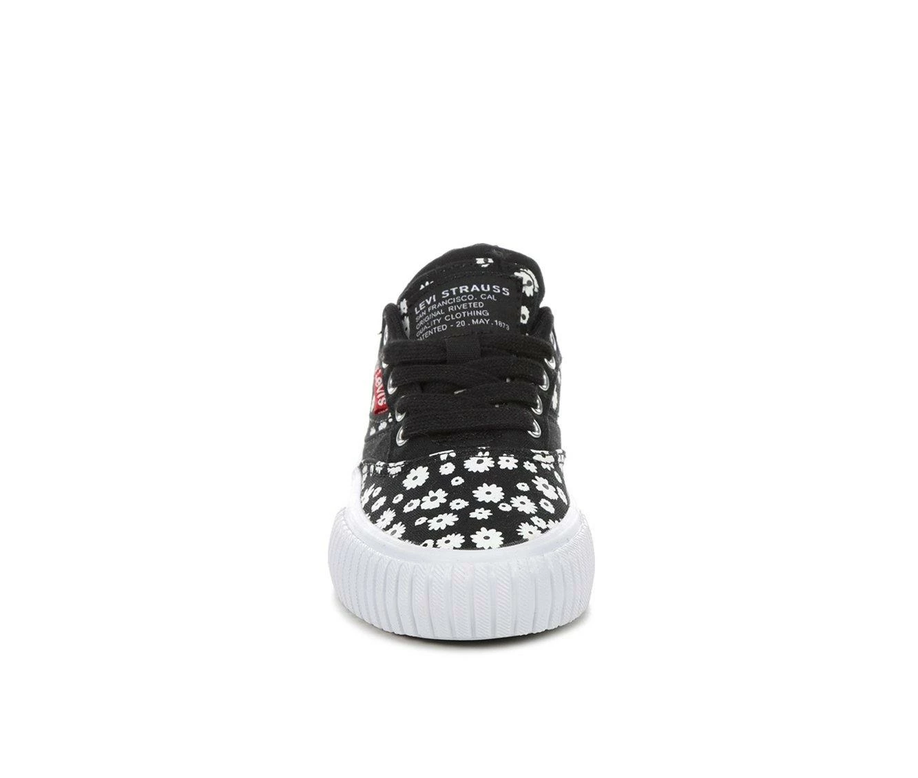 Cheapest โญ Girls' Levis Big Kid Naya Print ๐ Sneakers Black/White โค๏ธ - Image 5