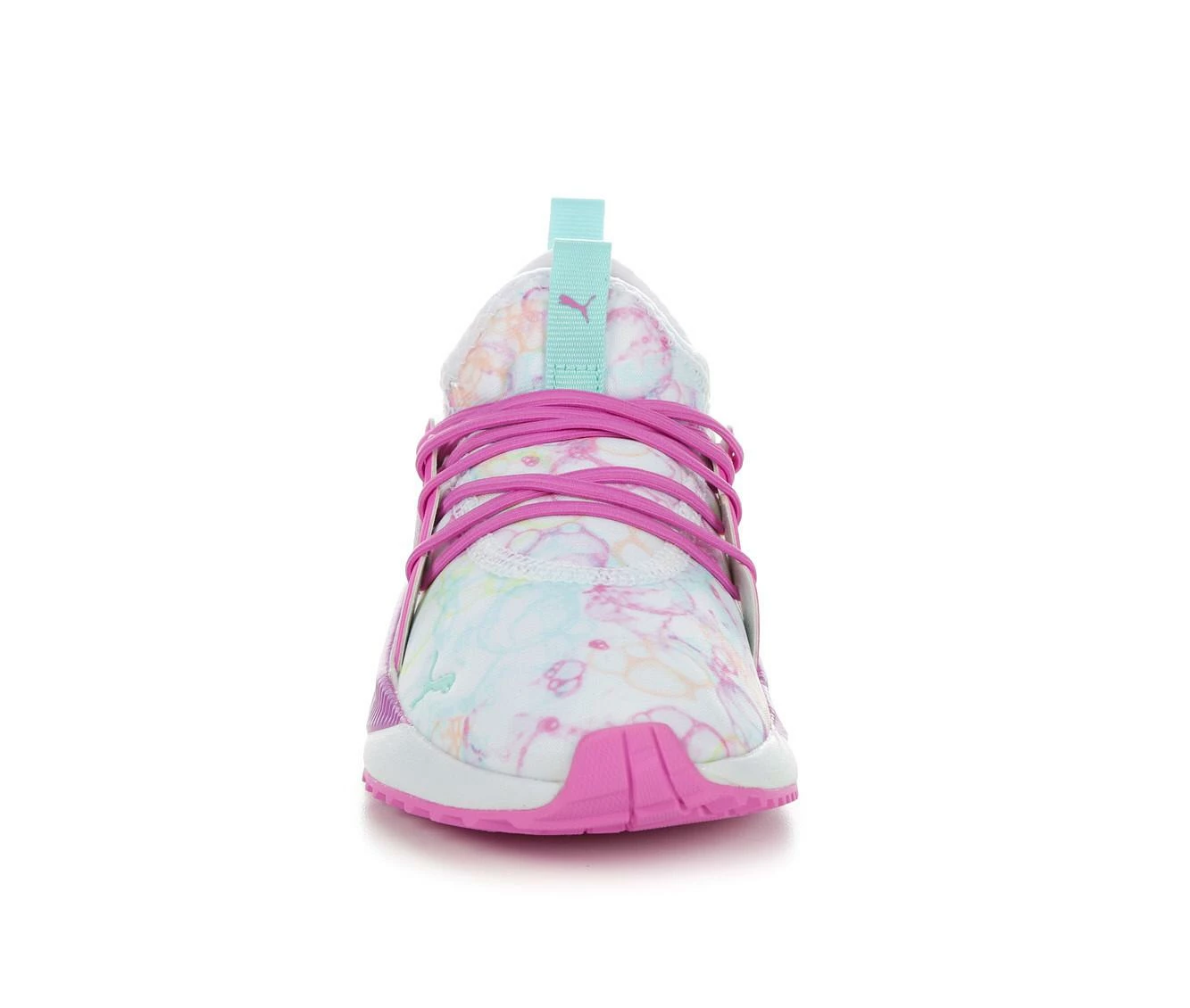 Outlet ⌛ Girls' Puma Little Kid & Big Kid Pacer Future Allure Slip-On Running 👟 Shoes Wht/Pnk/Bubble 💯 - Image 5