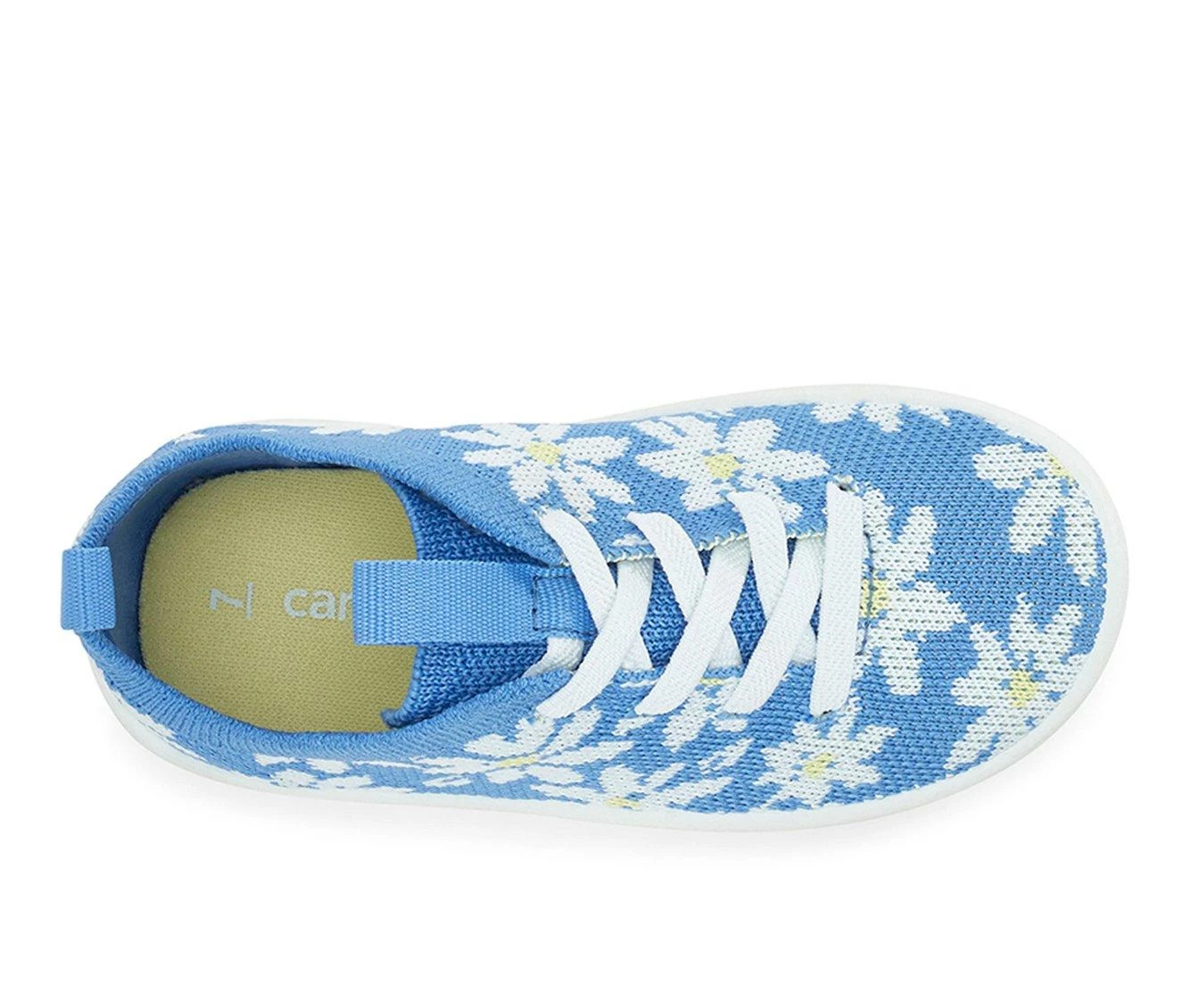 Flash Sale โค๏ธ Girls' Carters Toddler & Little Kid Soren Sneakres Blue/Flowers ๐ - Image 5
