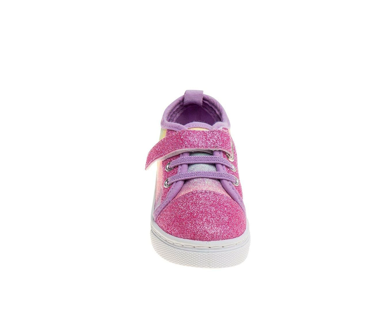Cheapest ๐ Girls' Nanette Lepore Toddler Nina ๐ Sneakers Multi Glitter โค๏ธ - Image 5
